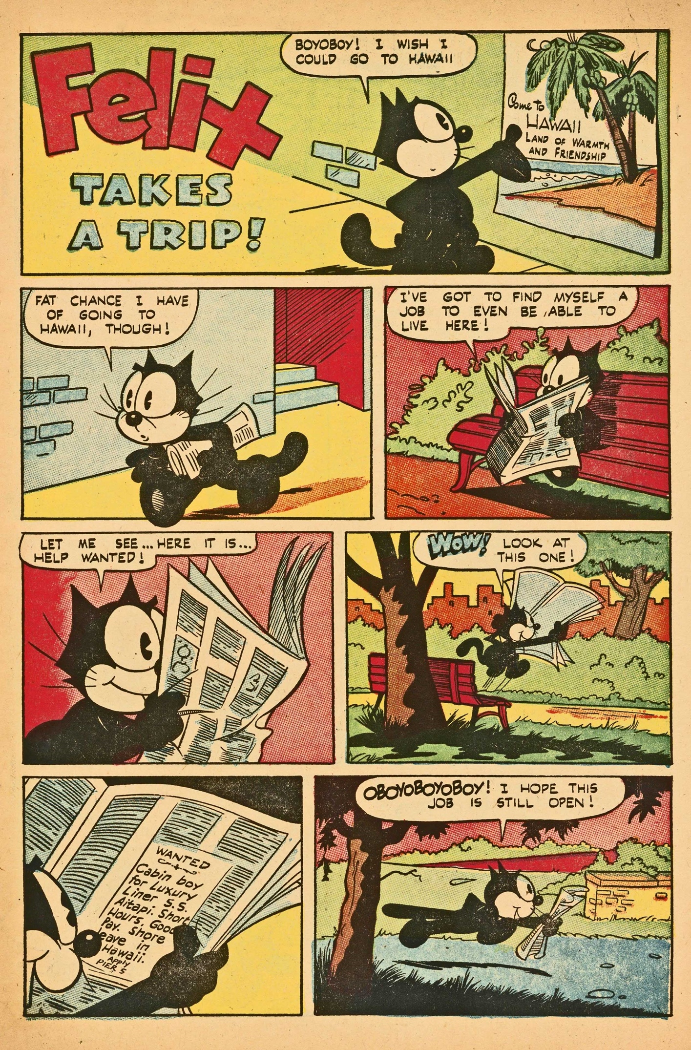 Read online Felix the Cat (1951) comic -  Issue #34 - 3