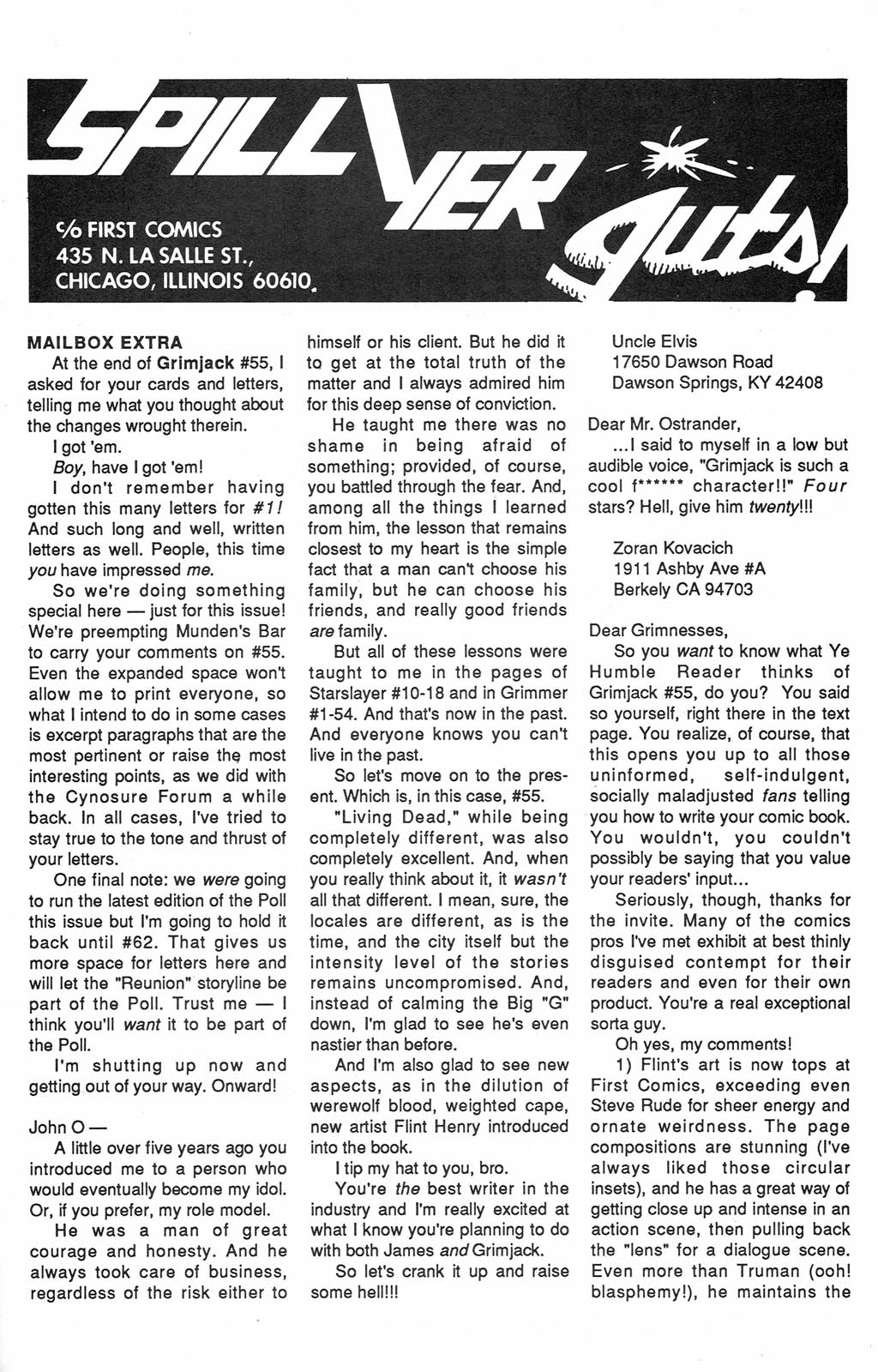 Read online Grimjack comic -  Issue #60 - 29