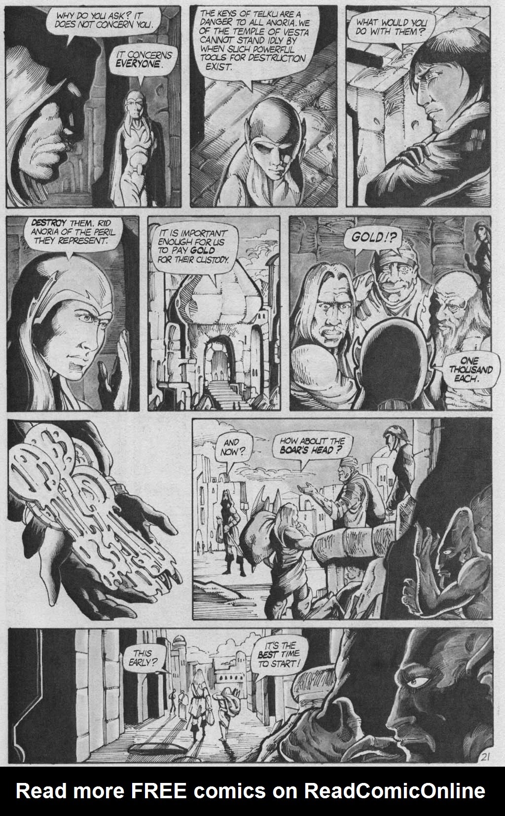 Read online Adventurers (1986) comic -  Issue #10 - 23