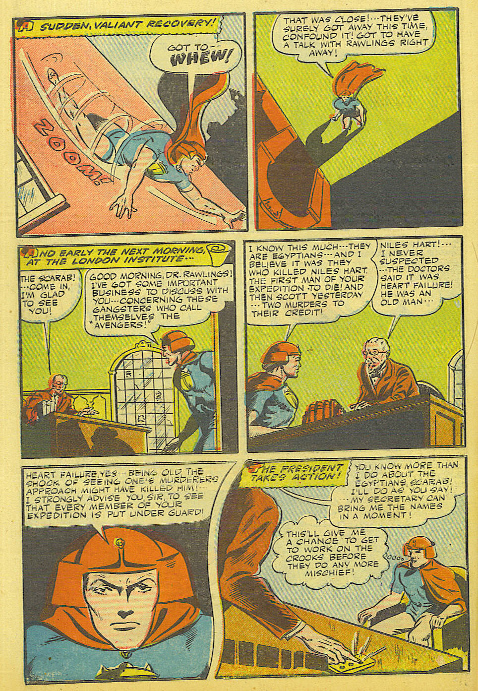 Read online Exciting Comics comic -  Issue #42 - 44