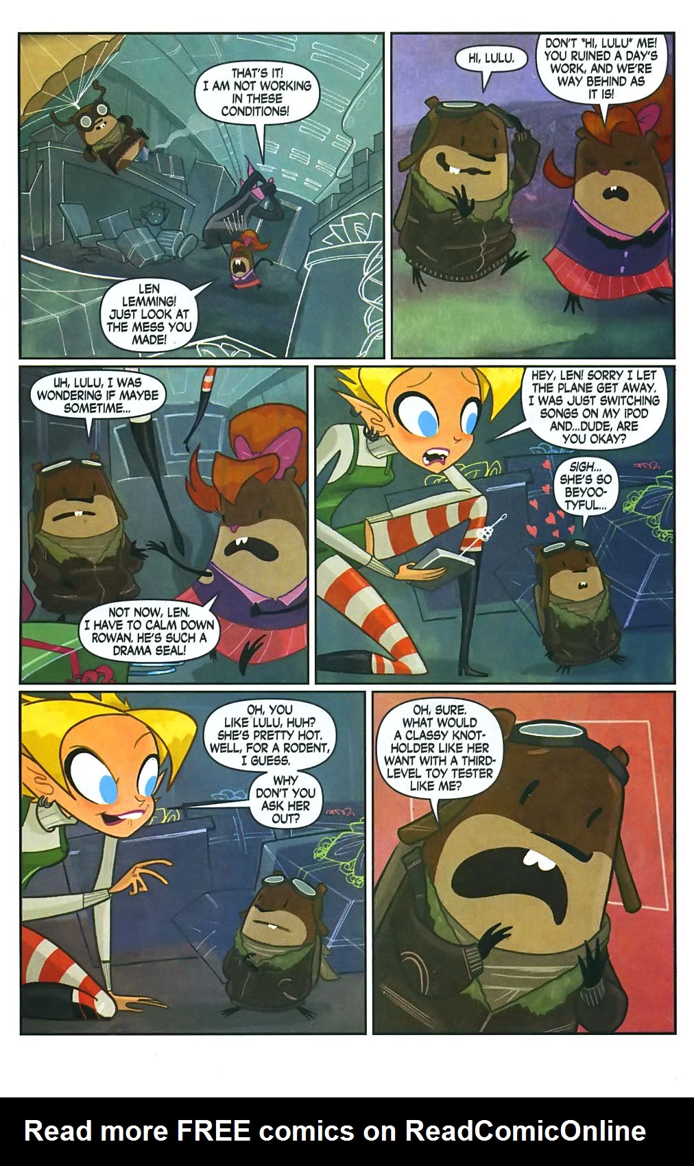 Read online Jingle Belle: The Fight Before Christmas comic -  Issue # Full - 12