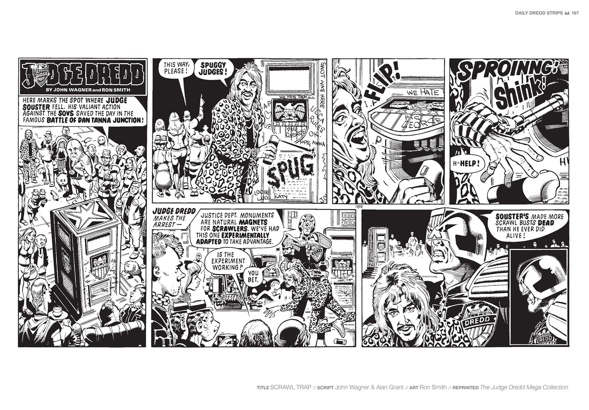 Read online Judge Dredd: The Daily Dredds comic -  Issue # TPB 1 - 190