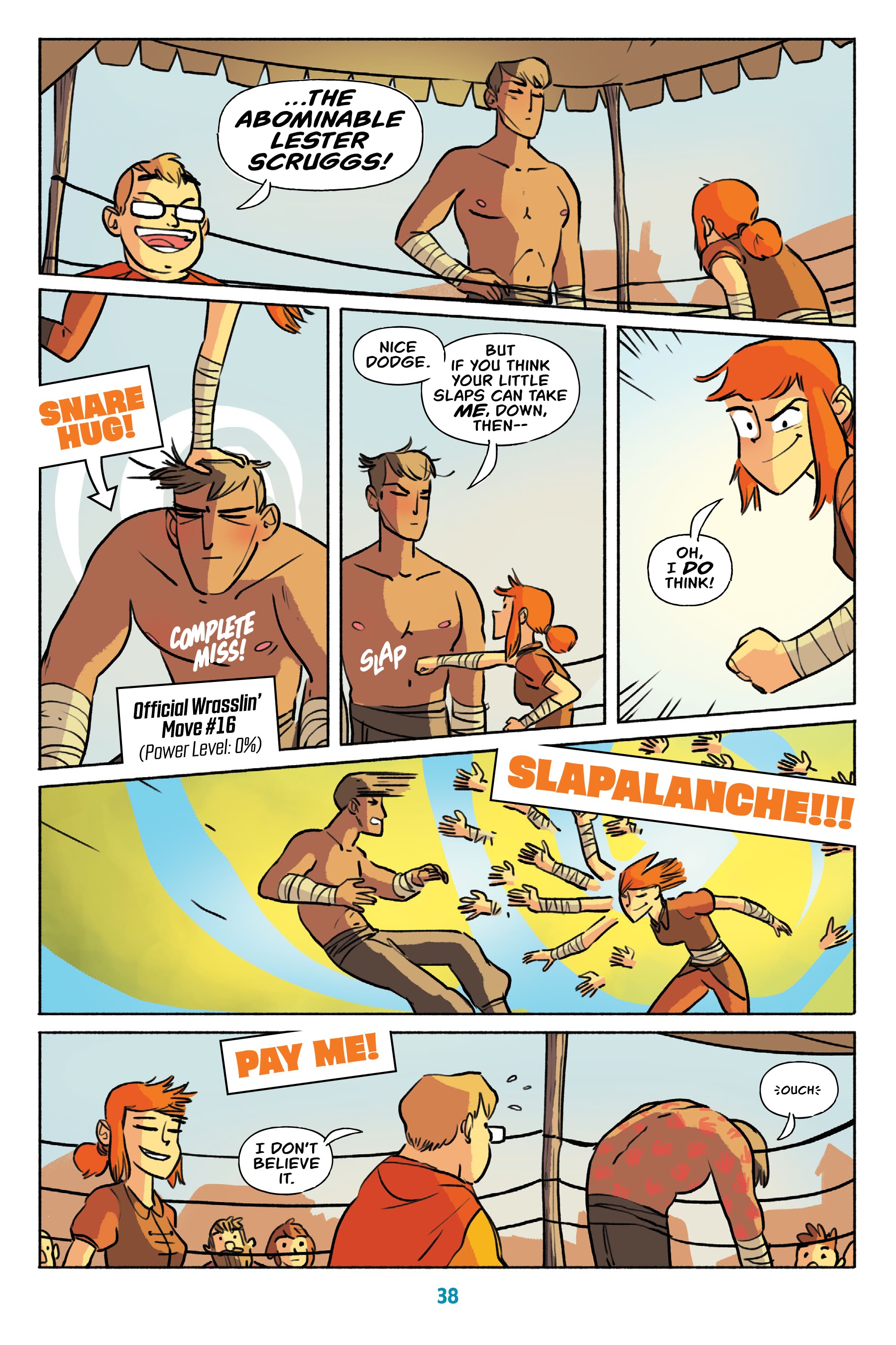 Read online Wrassle Castle comic -  Issue #1 - 37