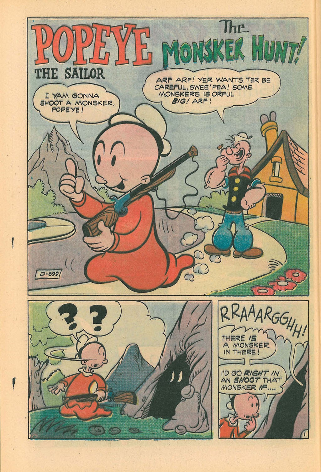 Read online Popeye (1948) comic -  Issue #106 - 27