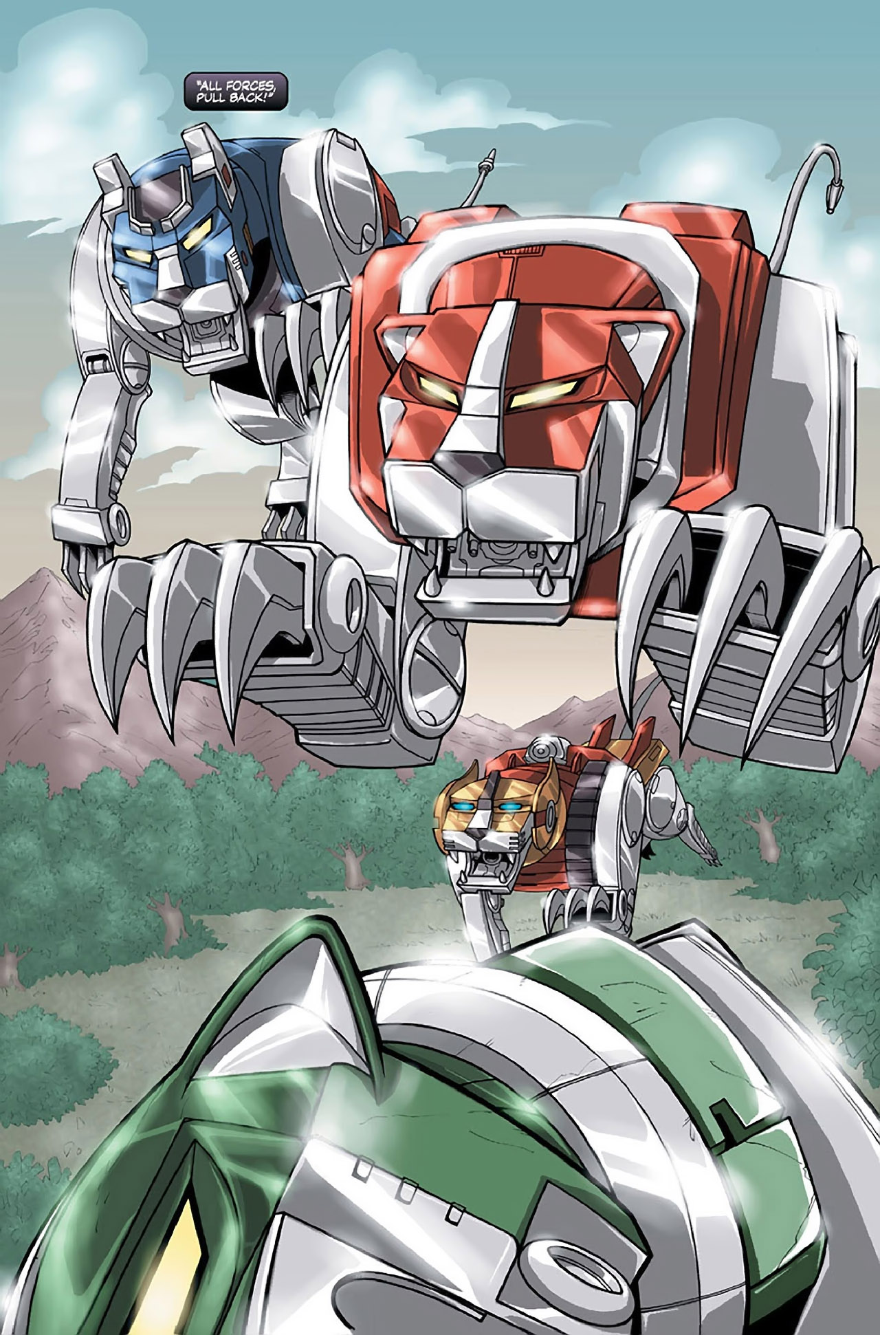 Read online Voltron: Defender of the Universe (Existed) comic -  Issue #3 - 11