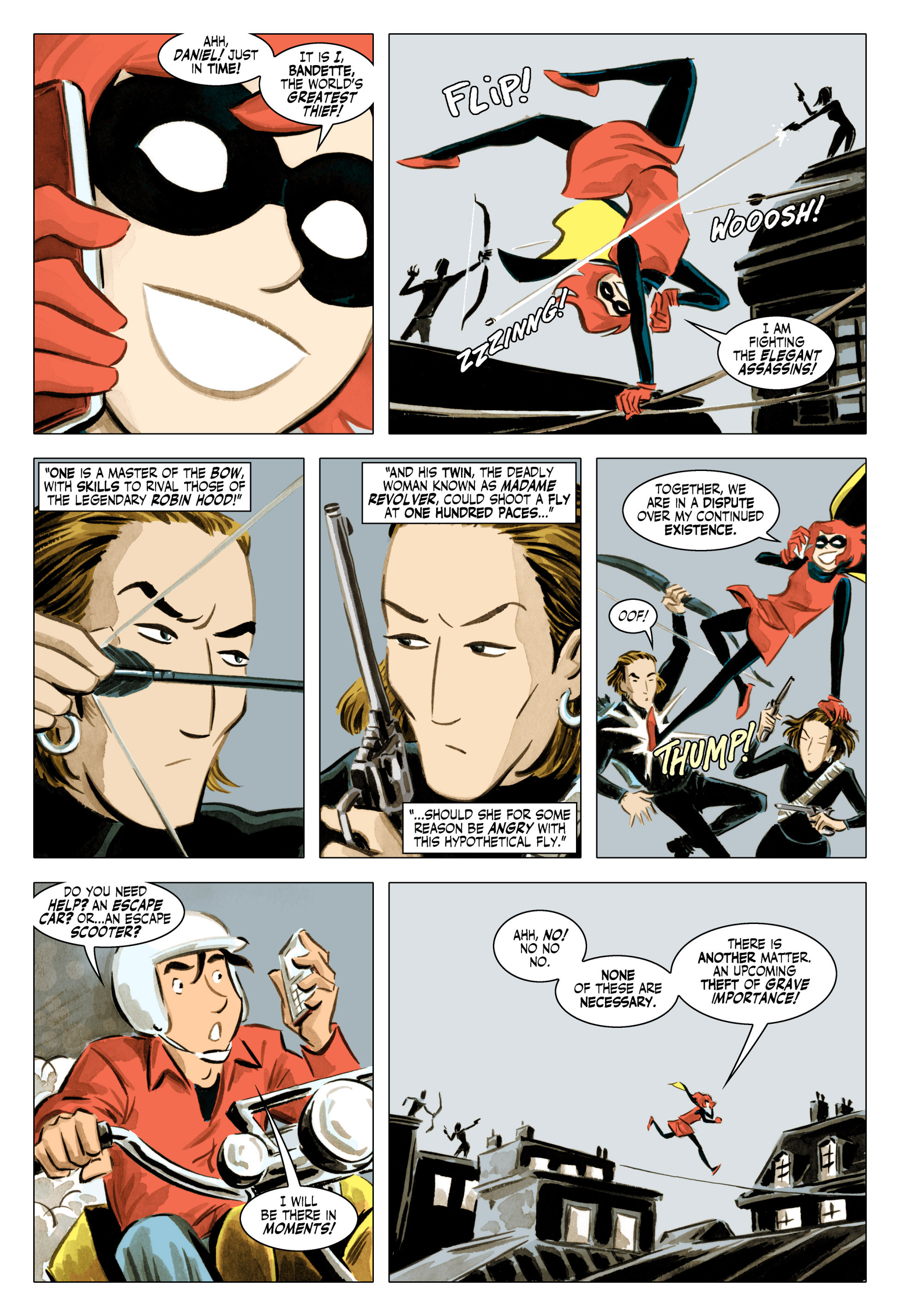 Read online Bandette (2012) comic -  Issue #10 - 5