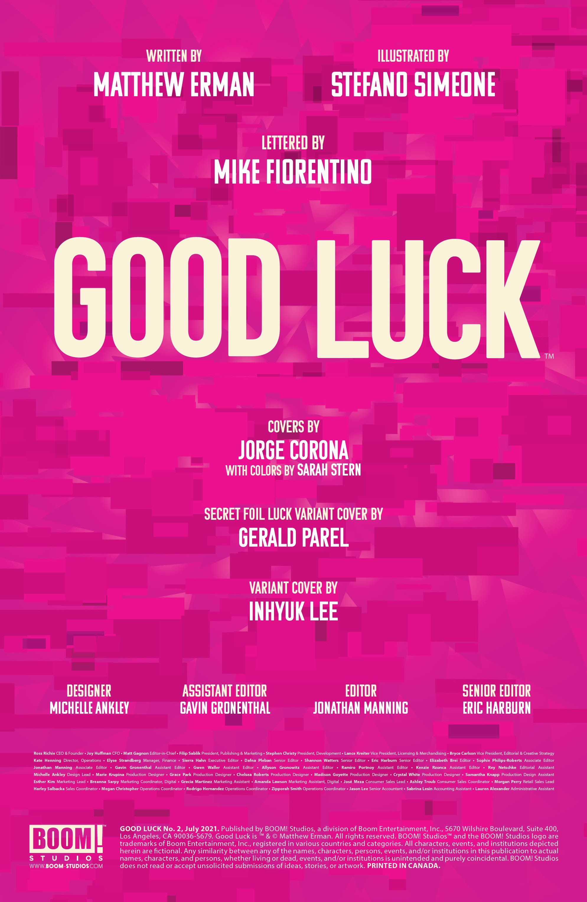 Read online Good Luck comic -  Issue #2 - 2