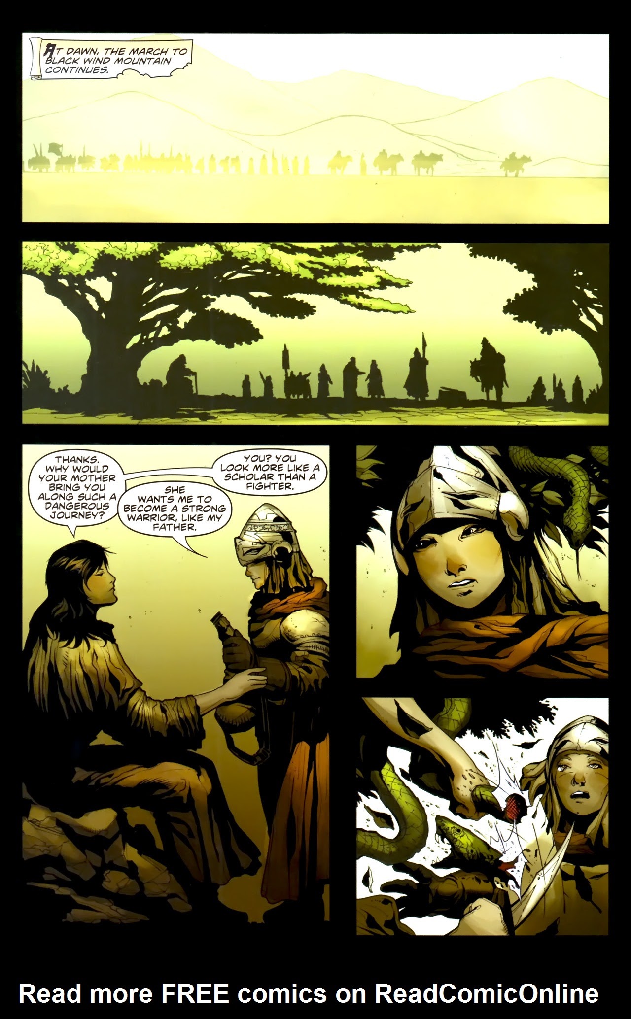 Read online Widow Warriors comic -  Issue #3 - 12