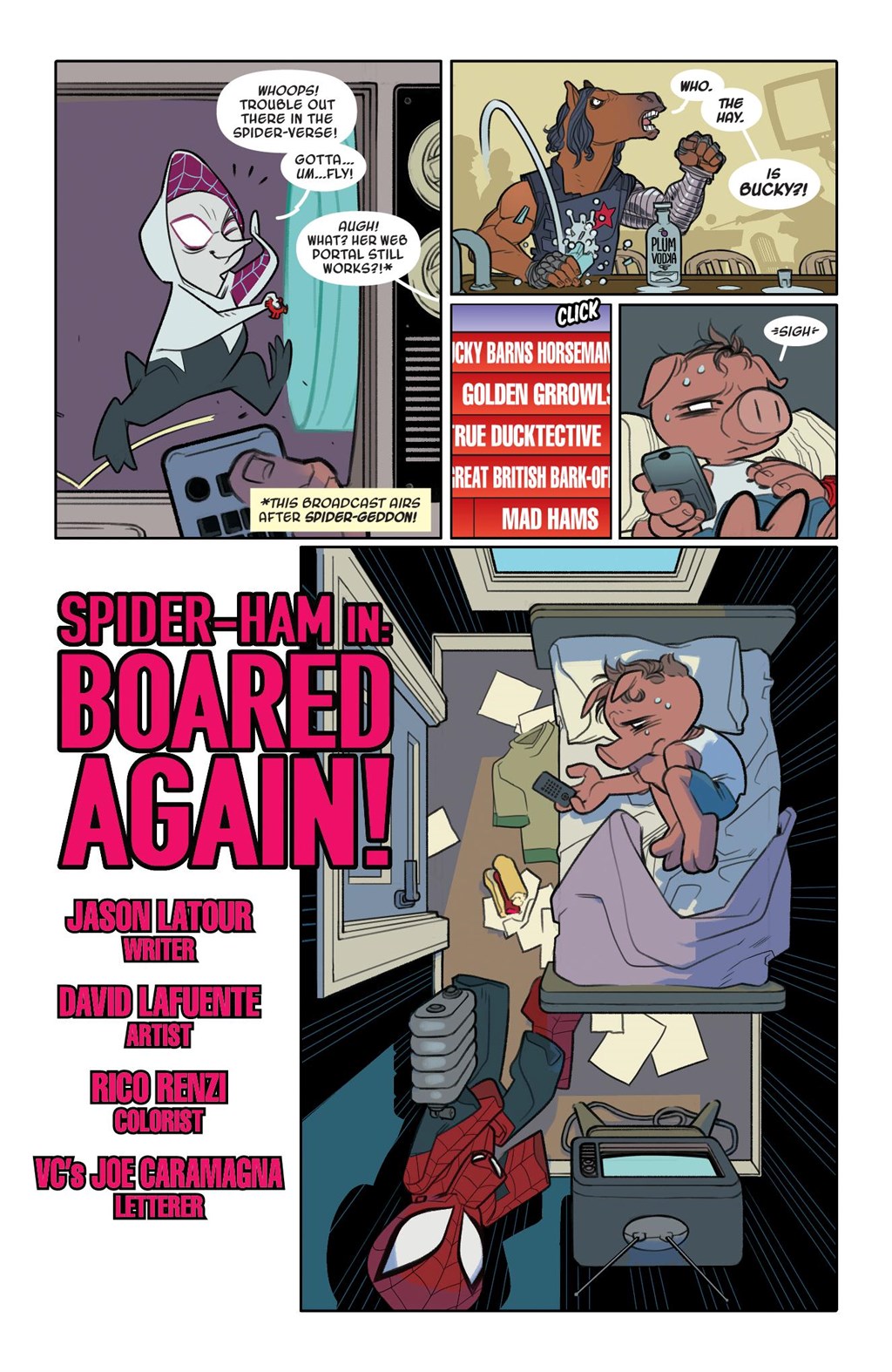Read online Spider-Man: Spider-Verse comic -  Issue # Spider-Ham - 68