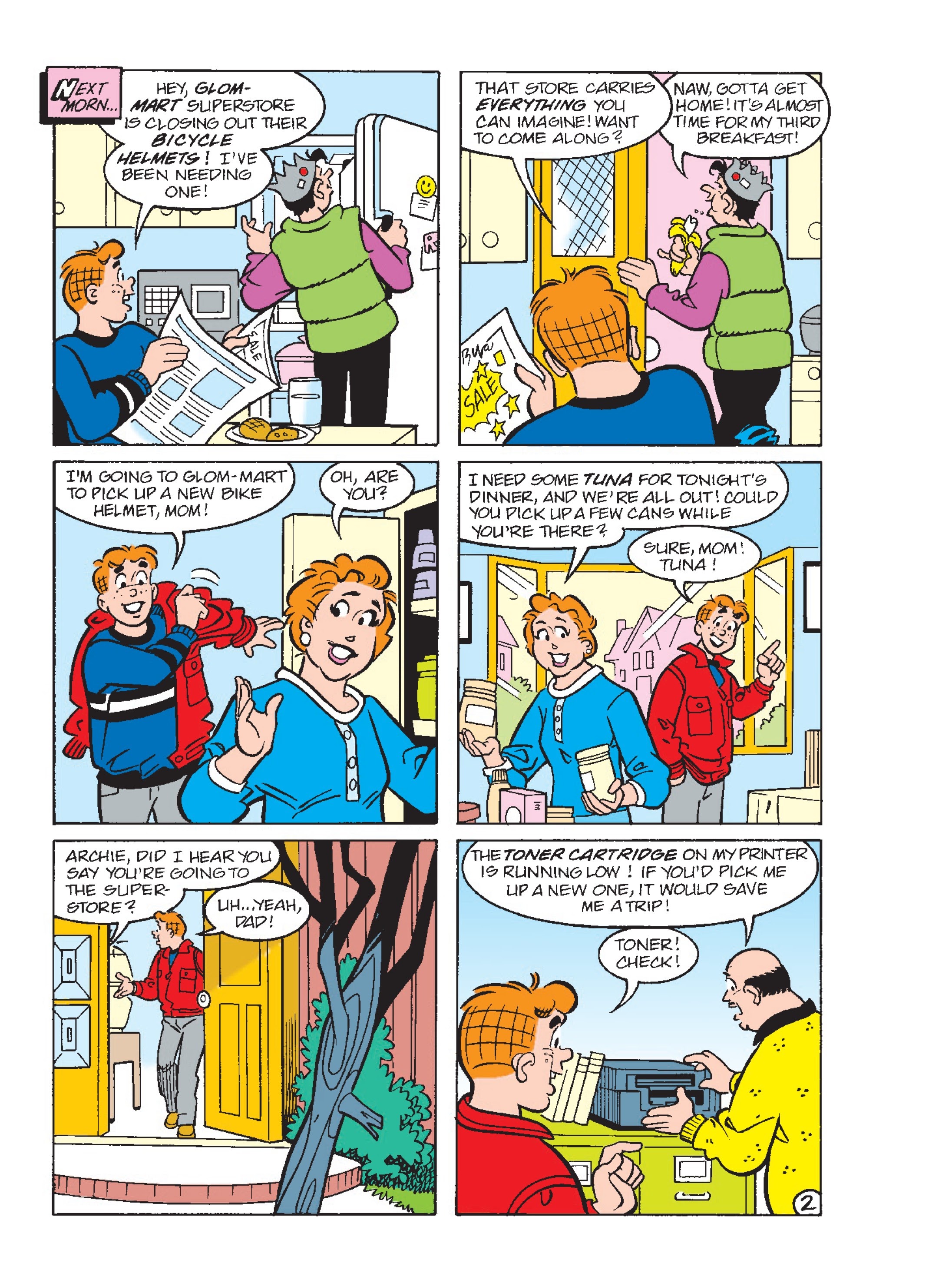 Read online Archie's Double Digest Magazine comic -  Issue #294 - 136