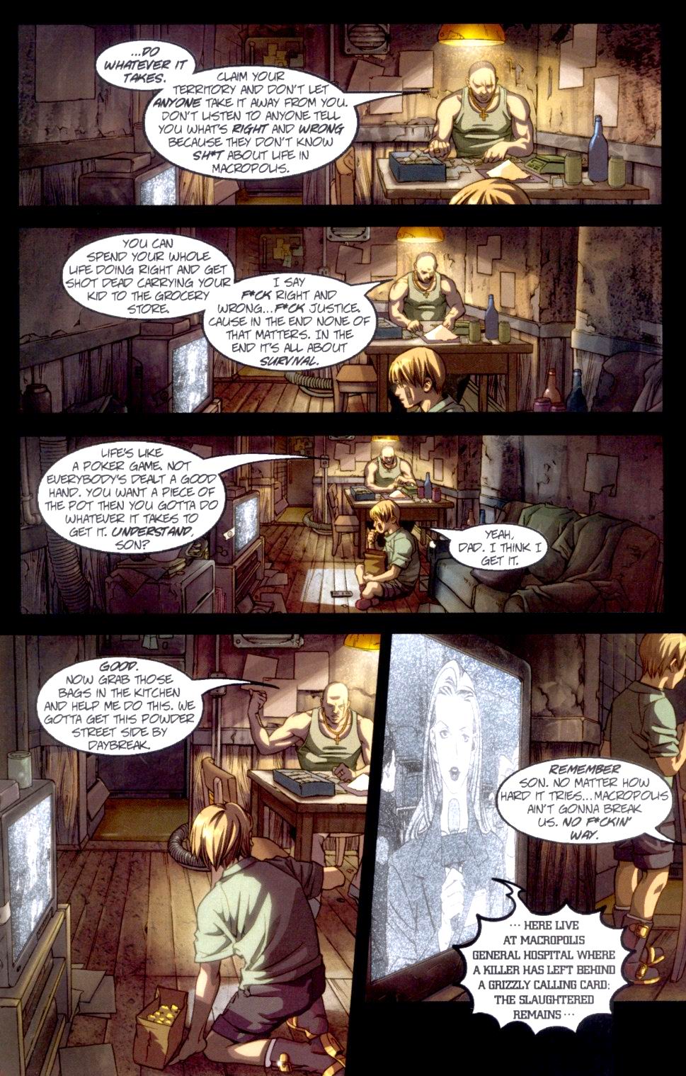 Read online Darkminds: Macropolis comic -  Issue #3 - 4