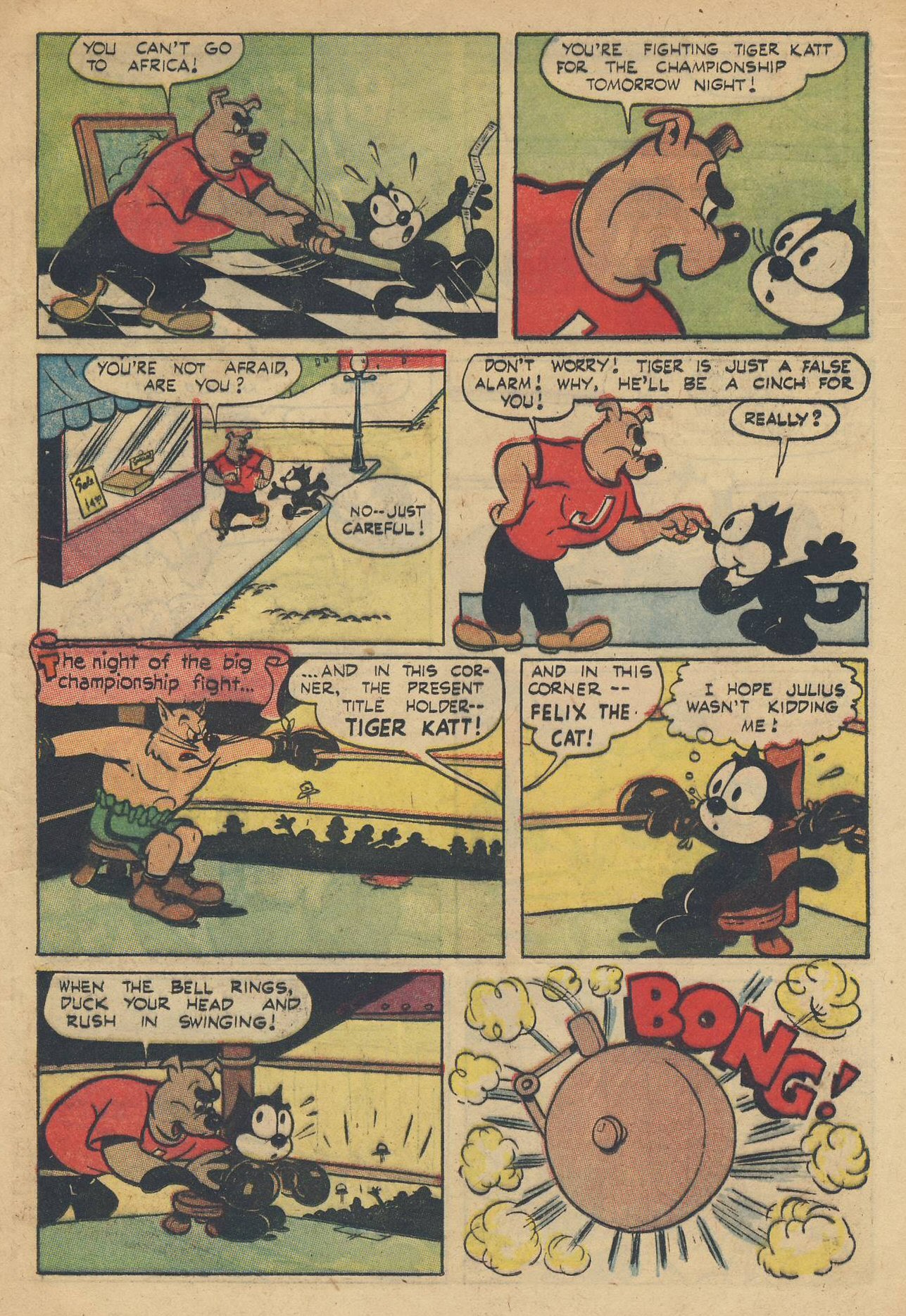 Read online Felix the Cat (1951) comic -  Issue #40 - 21