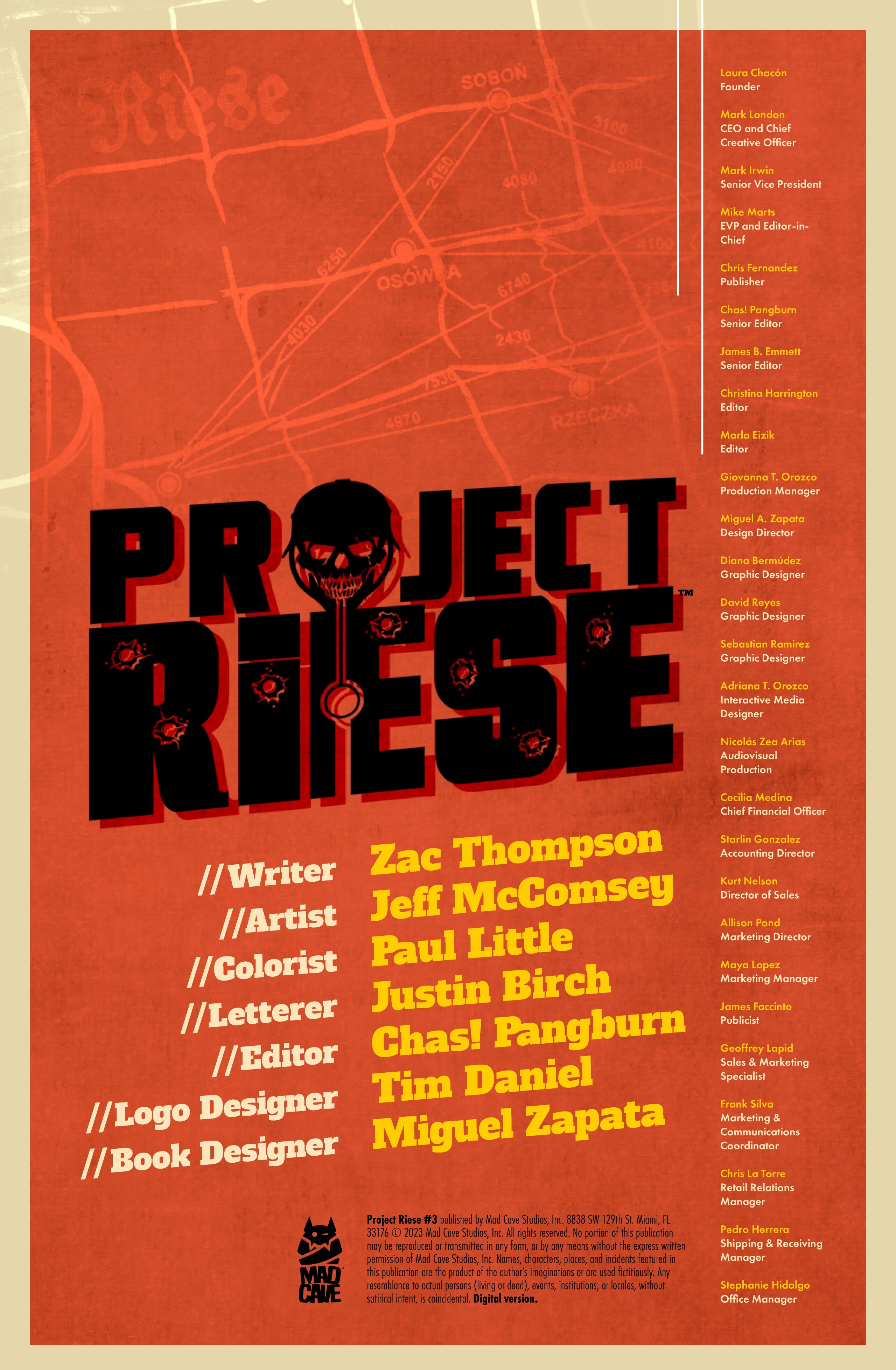 Read online Project Riese comic -  Issue #3 - 2