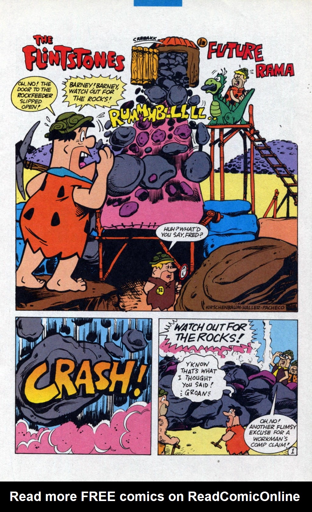 Read online The Flintstones (1995) comic -  Issue #19 - 19