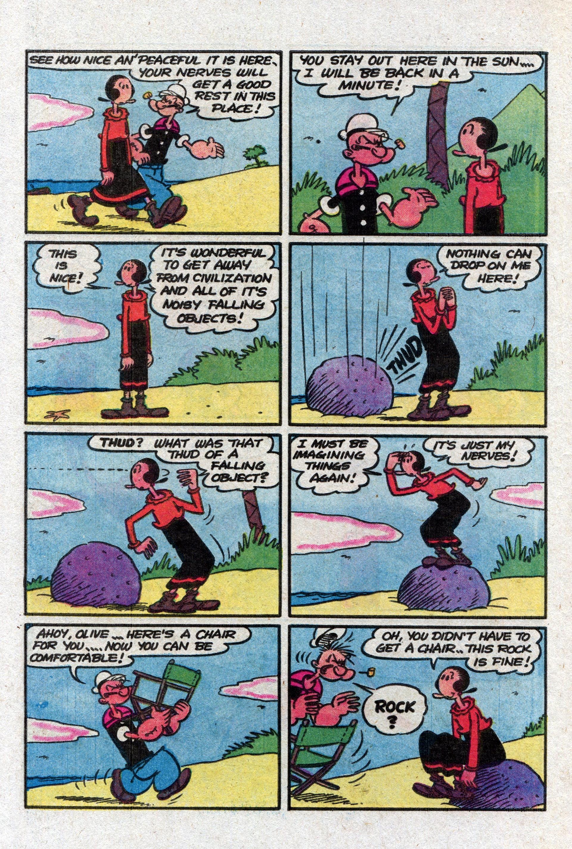 Read online Popeye (1948) comic -  Issue #170 - 8
