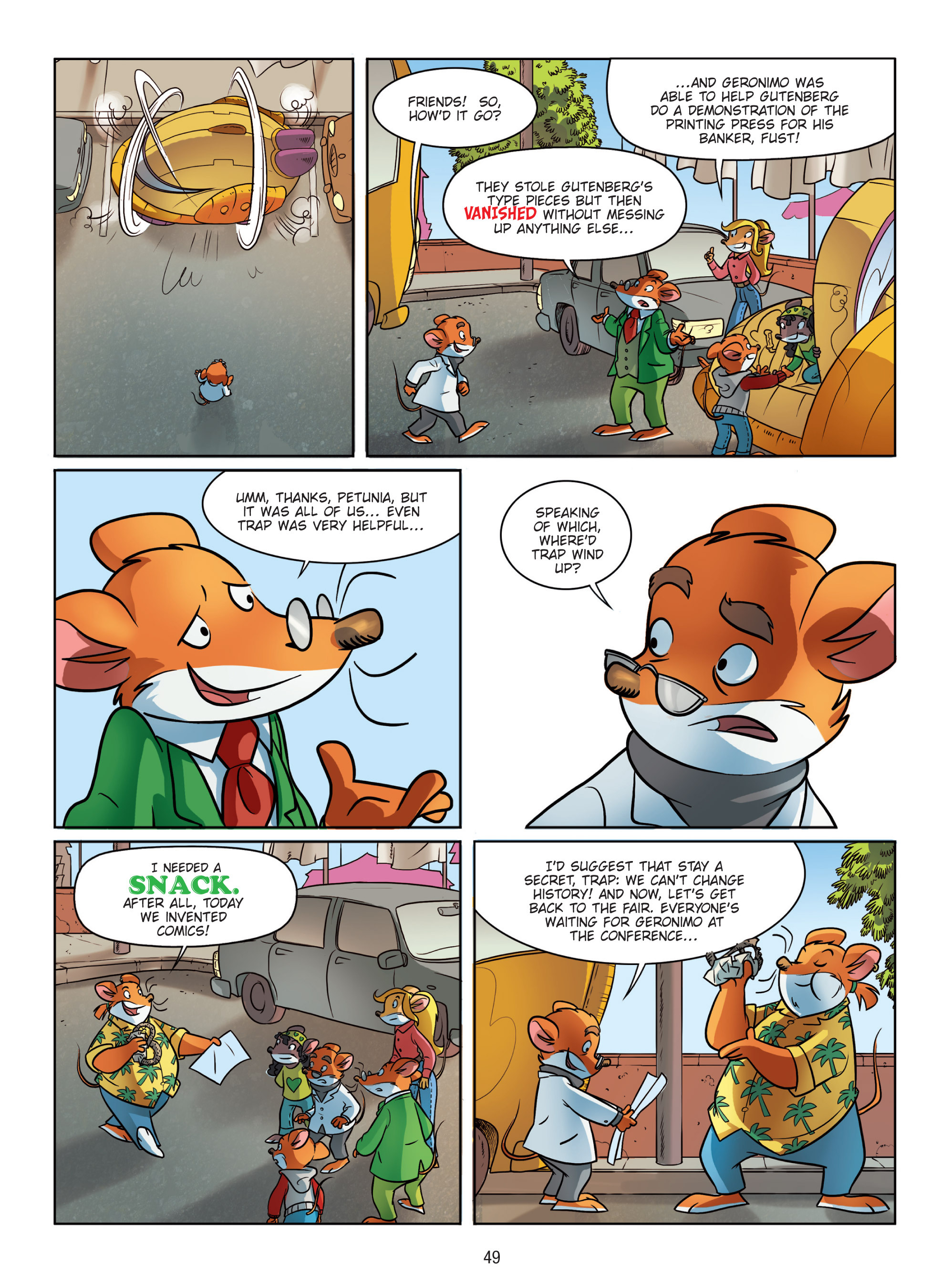 Read online Geronimo Stilton comic -  Issue # TPB 9 - 50