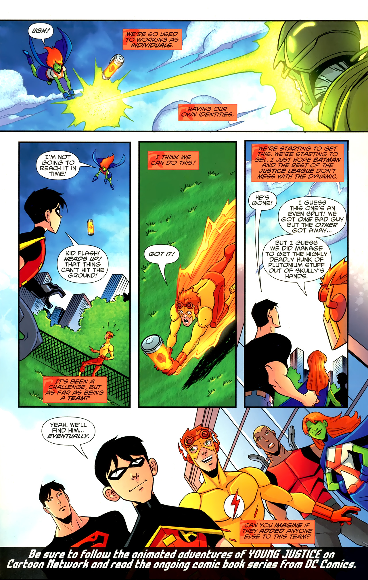 Read online FCBD 2011 Young Justice Batman BB Super Sampler comic -  Issue # Full - 13