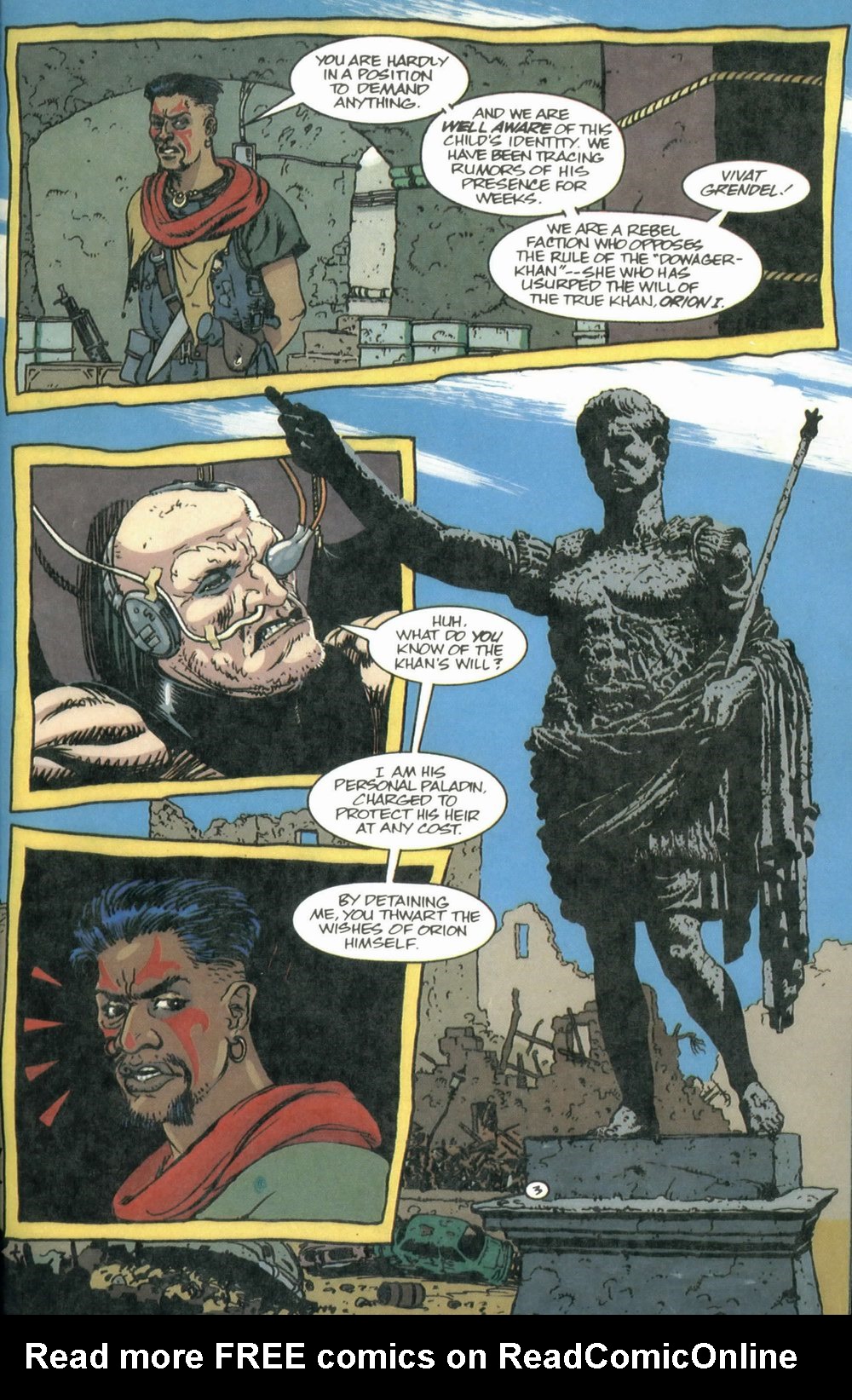 Read online Grendel: War Child comic -  Issue #7 - 5