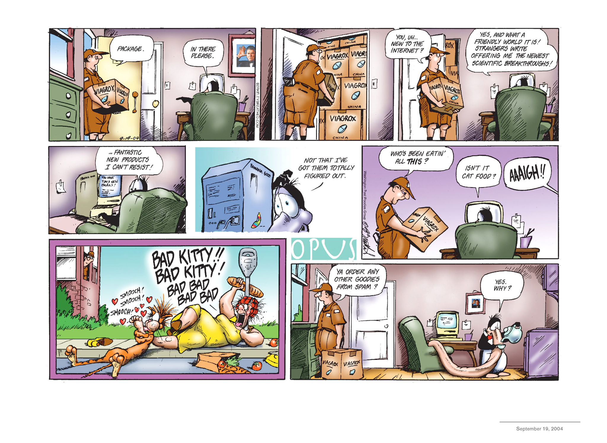 Read online Opus Complete Sunday Strips From 2003-2008 comic -  Issue # TPB (Part 1) - 50
