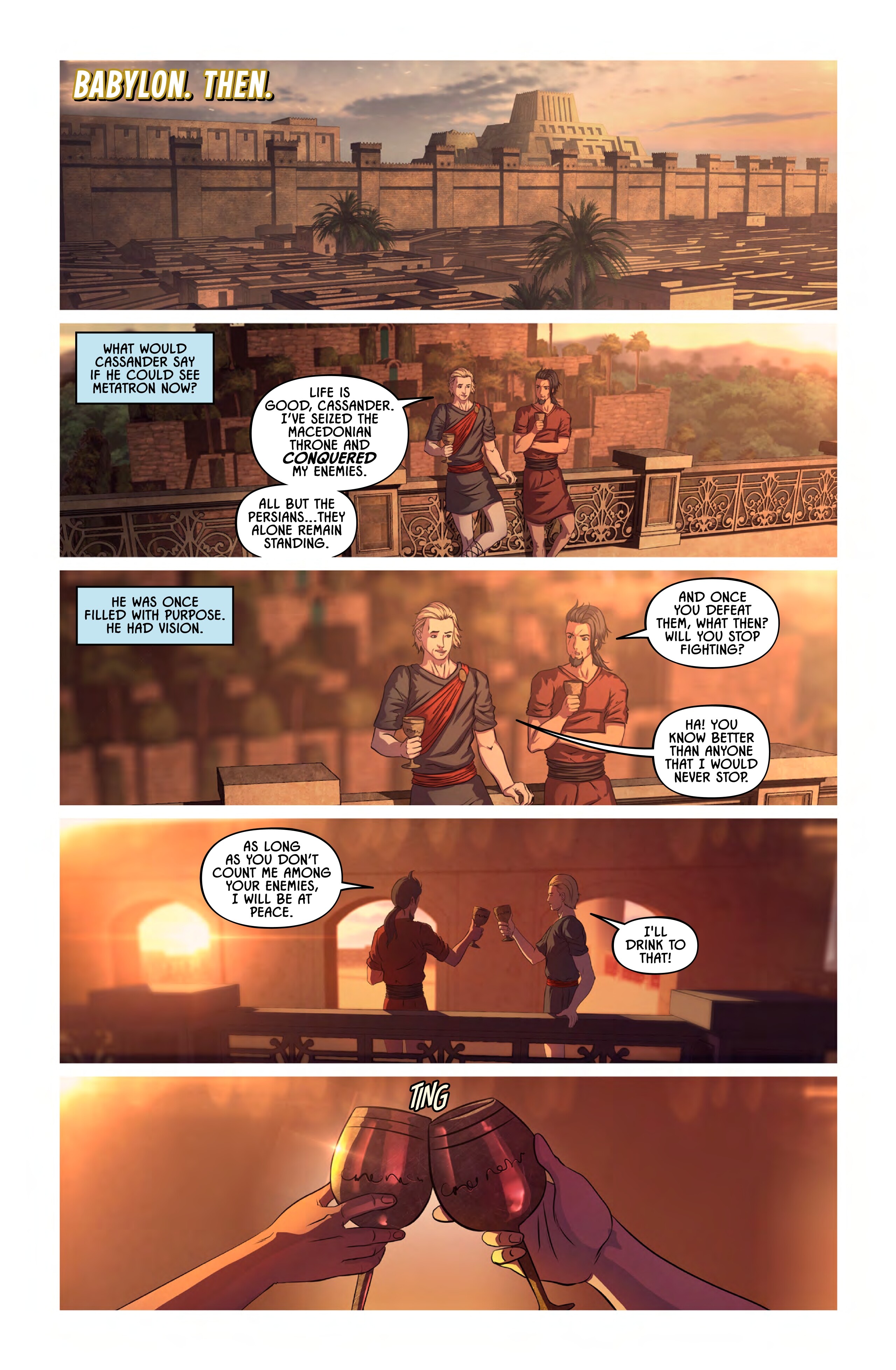 Read online Knights of the Golden Sun comic -  Issue #14 - 3