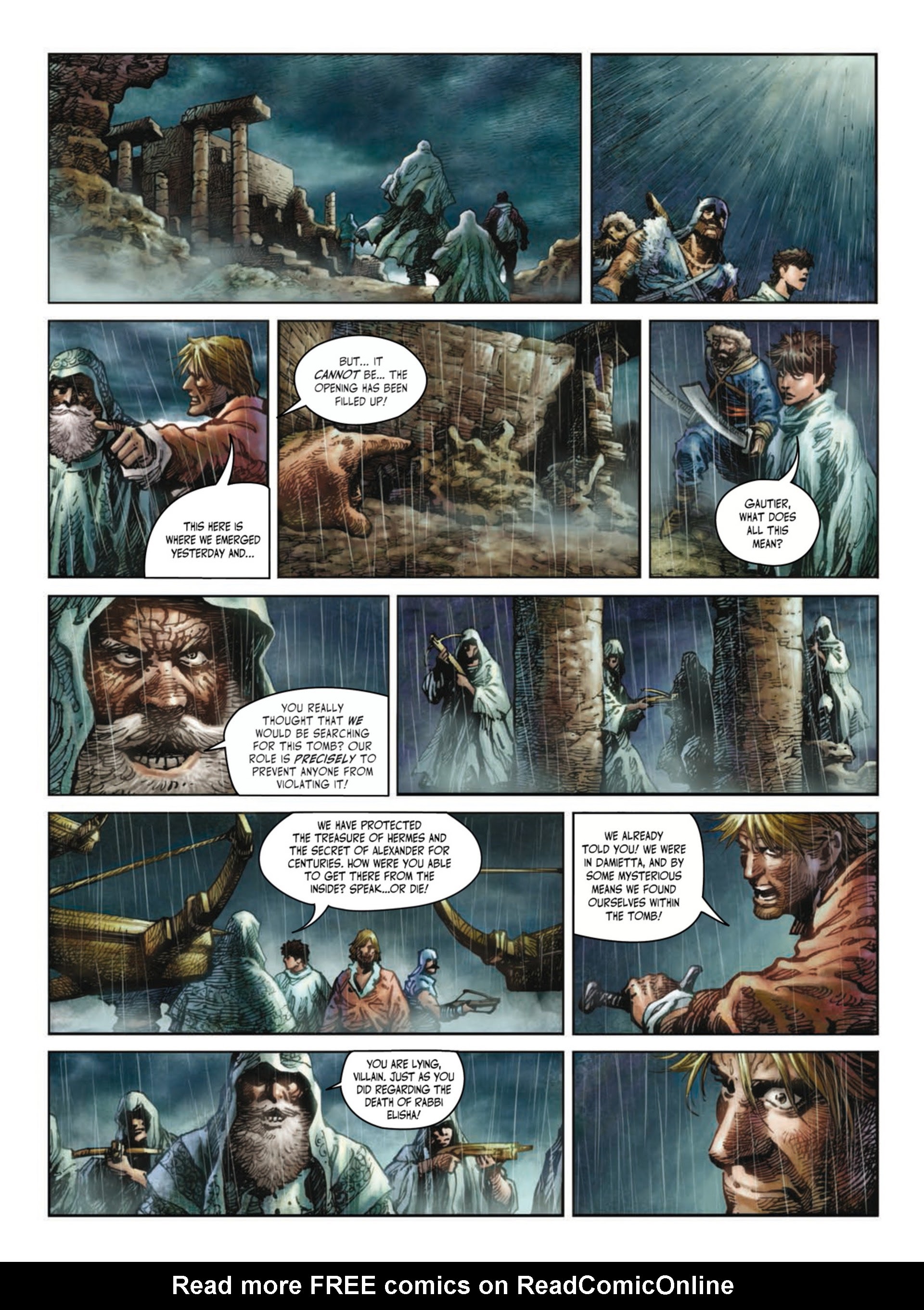 Read online Crusades comic -  Issue #2 - 51