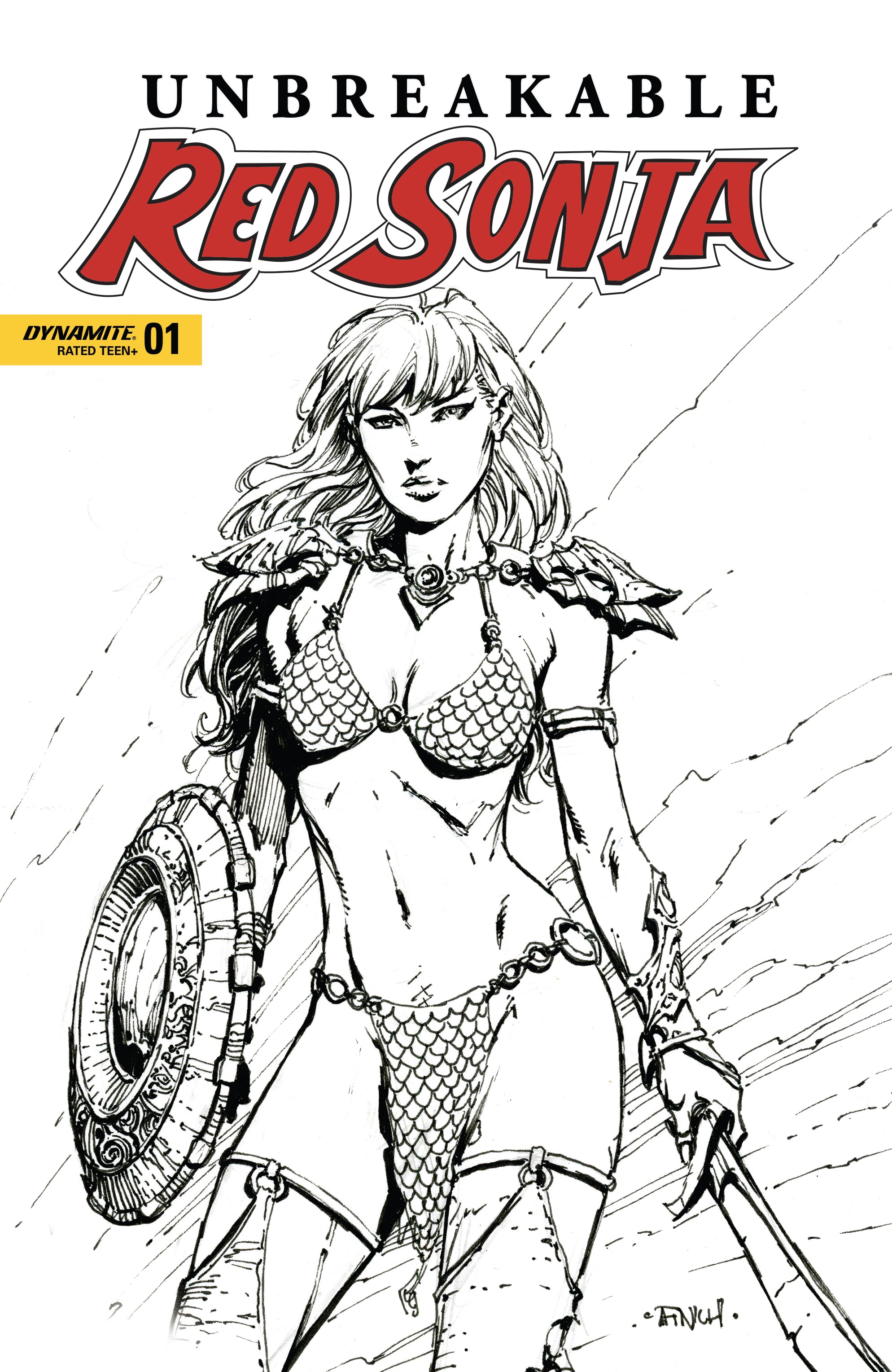 Read online Unbreakable Red Sonja comic -  Issue #1 - 4