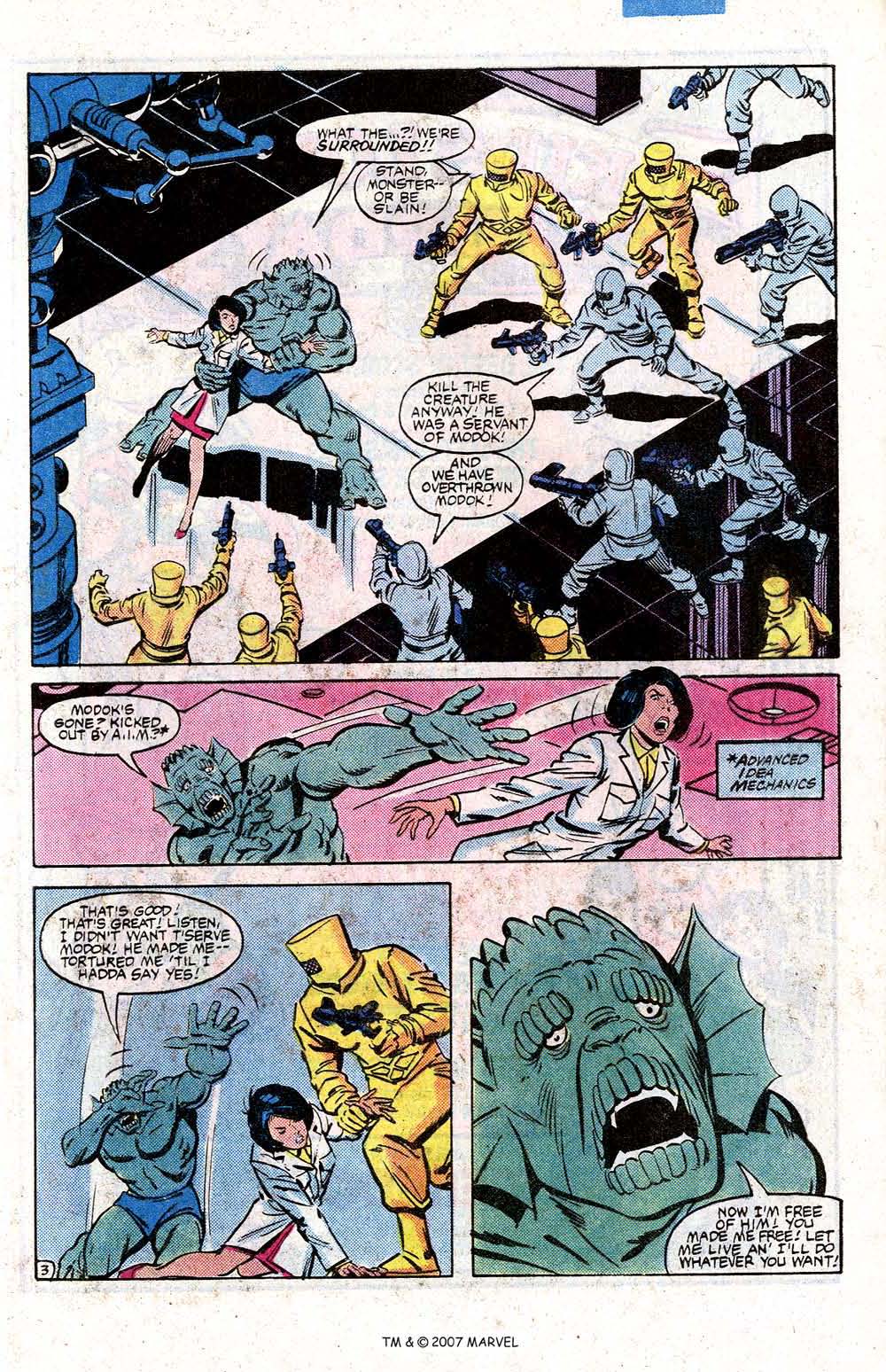 Read online The Incredible Hulk (1968) comic -  Issue #290 - 5