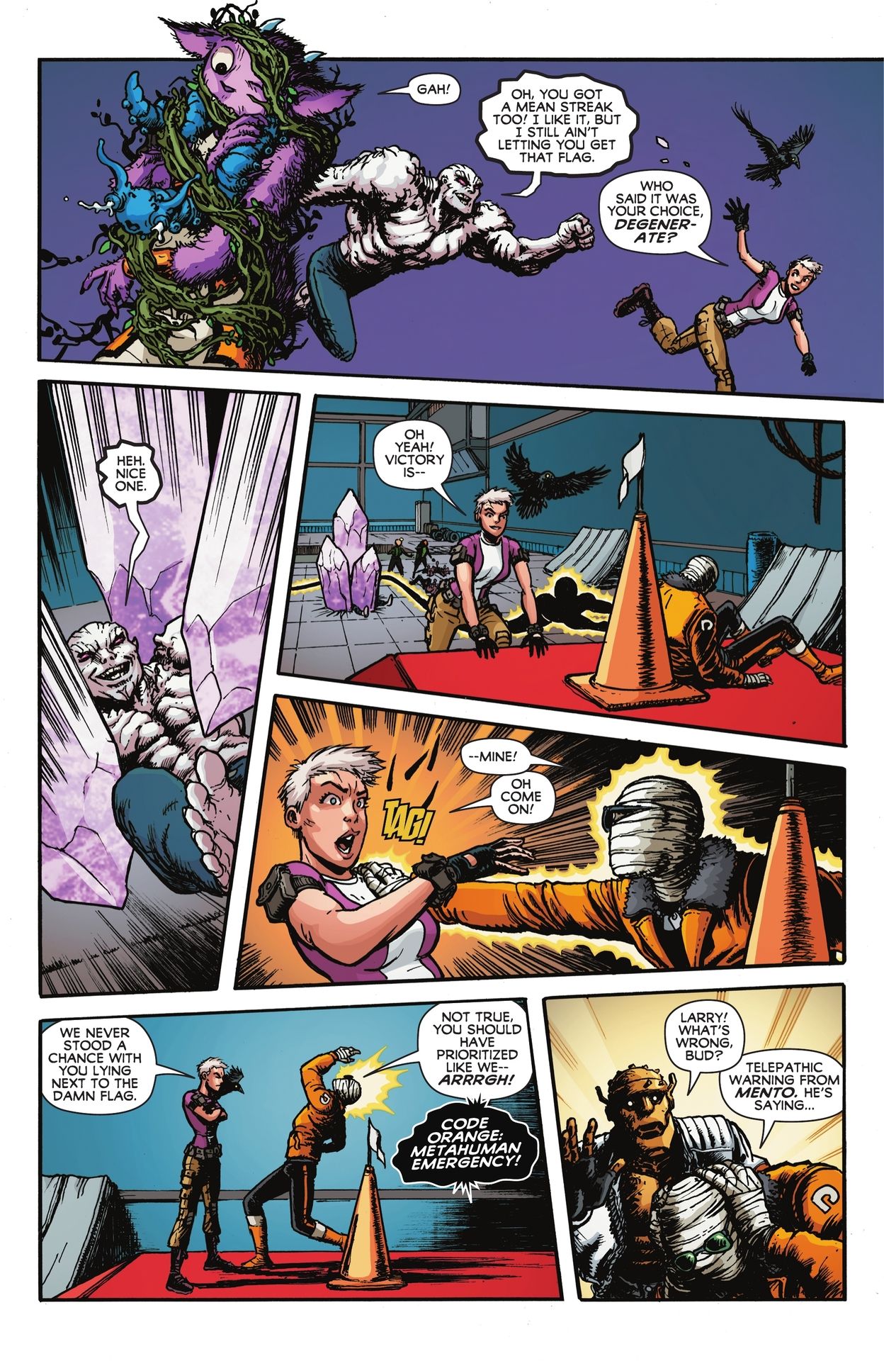Read online Unstoppable Doom Patrol comic -  Issue #6 - 7
