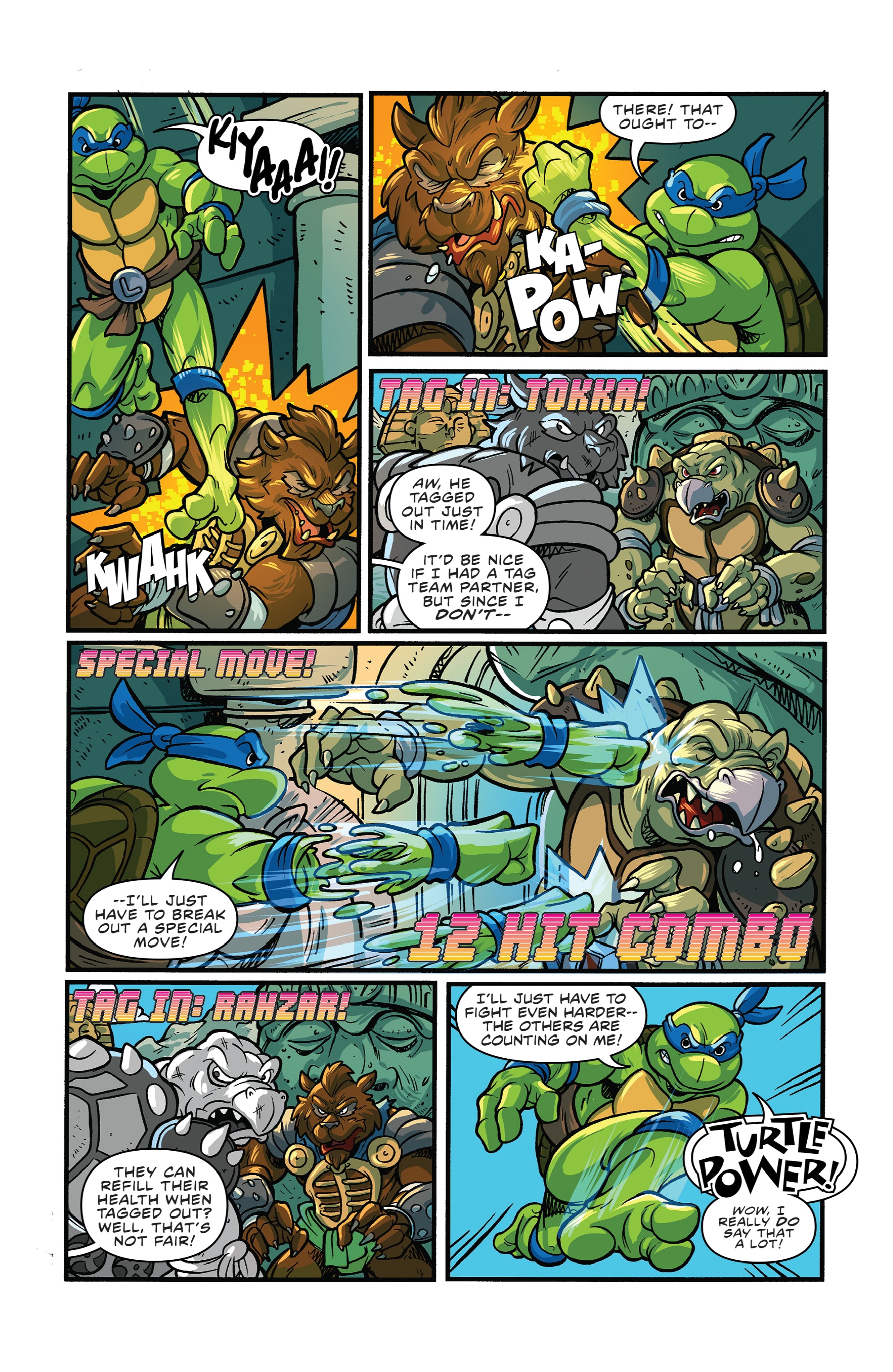 Read online Teenage Mutant Ninja Turtles: Saturday Morning Adventures comic -  Issue #1 - 14