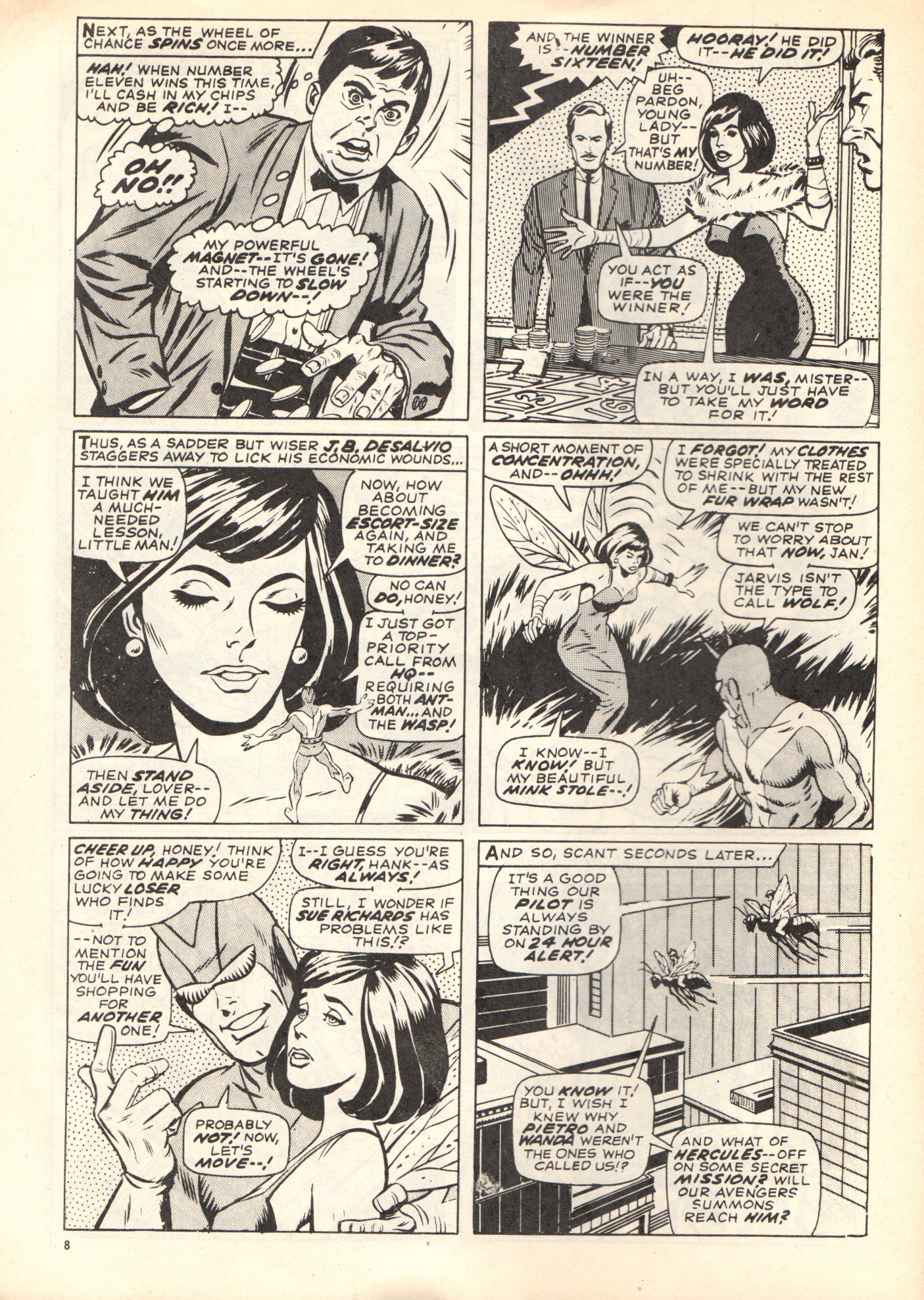 Read online The Avengers (1973) comic -  Issue #62 - 8