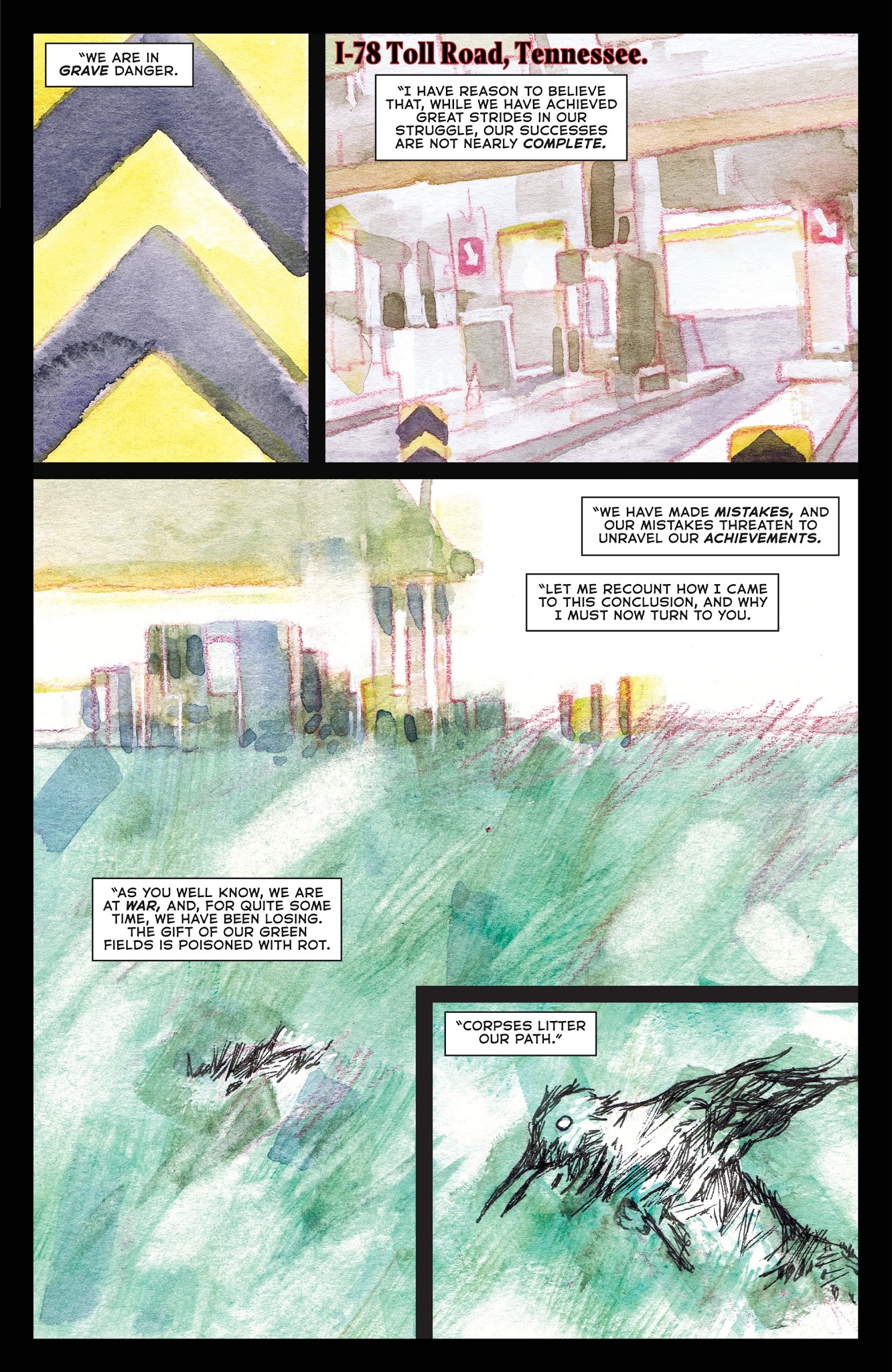 Read online Underwinter: A Field of Feathers comic -  Issue #3 - 3