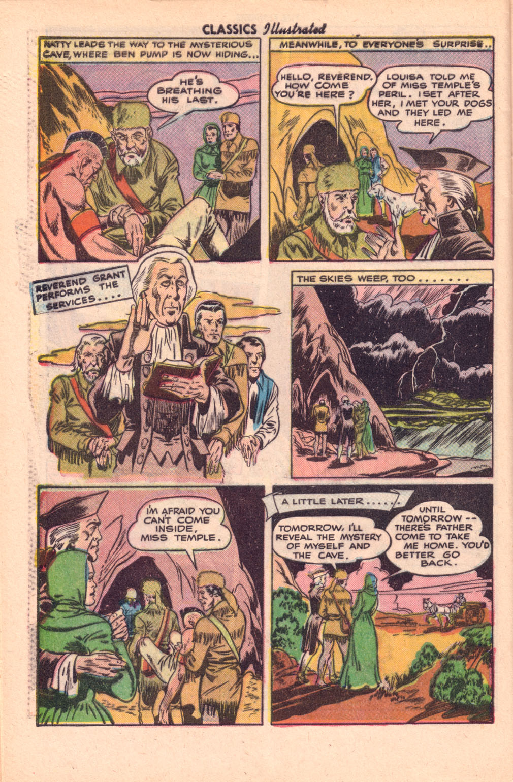 Read online Classics Illustrated comic -  Issue #37 - 42