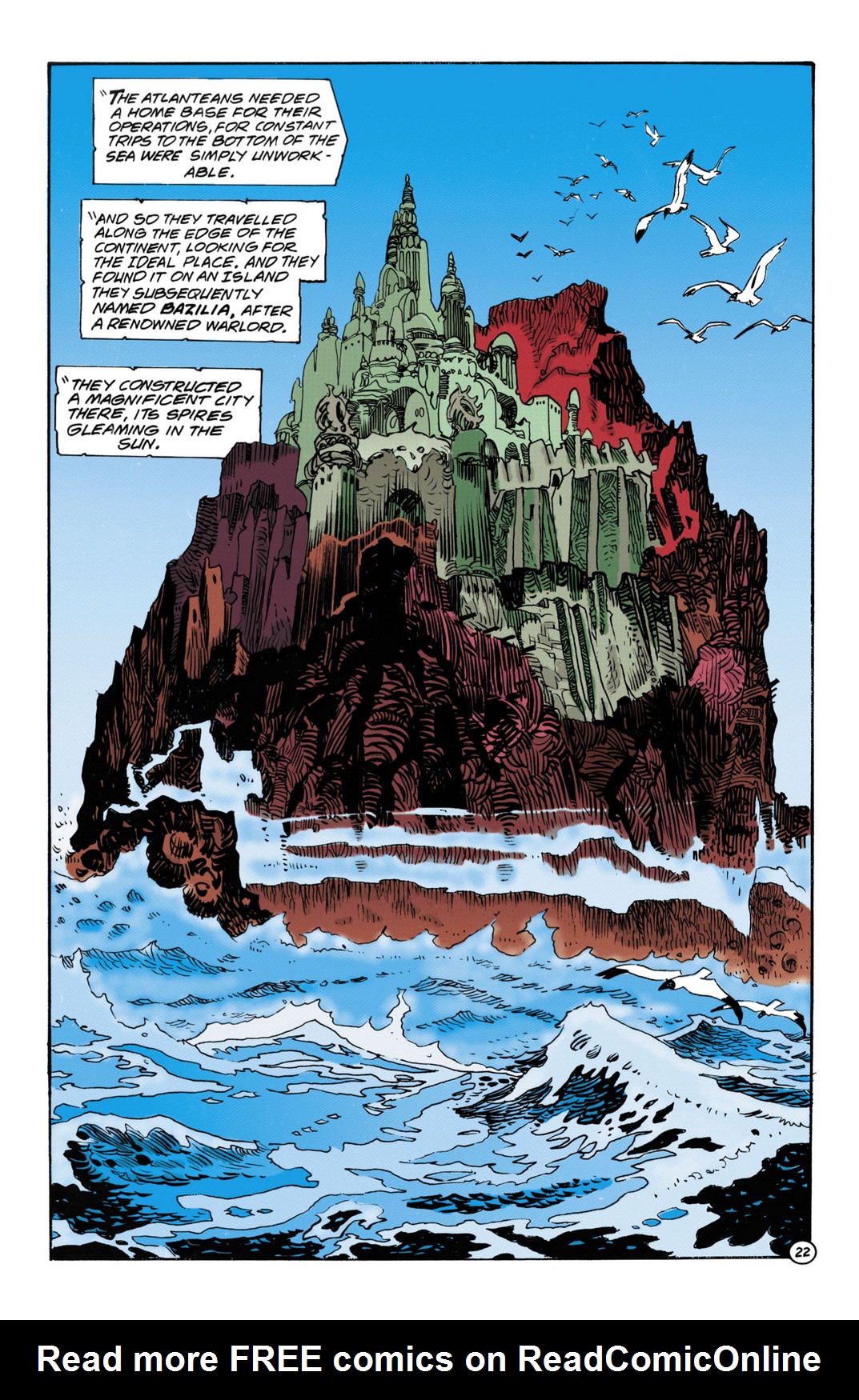 Read online The Atlantis Chronicles comic -  Issue #6 - 22