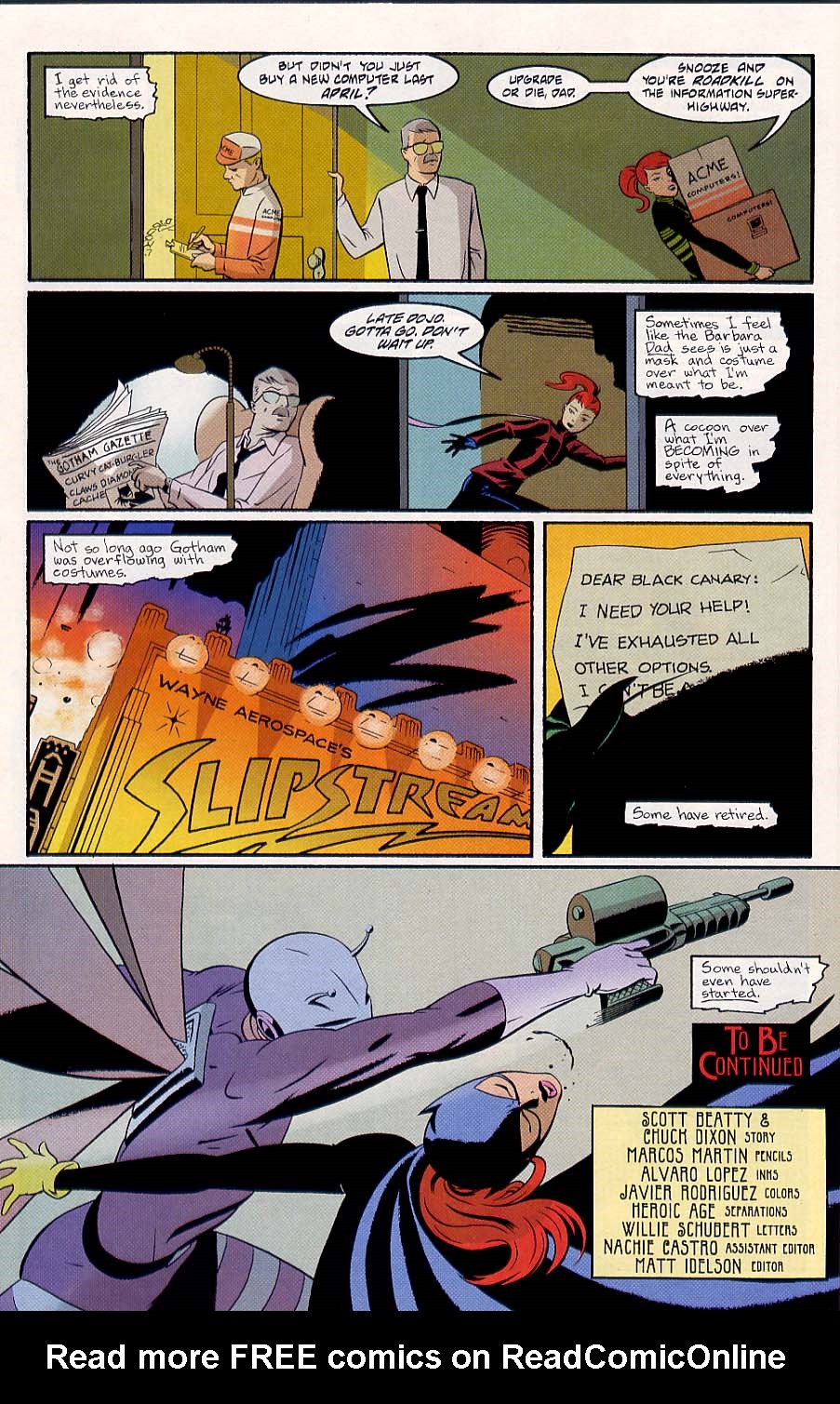 Read online Batgirl Year One comic -  Issue #1 - 23