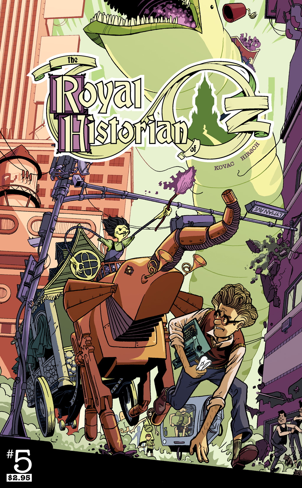 Read online Royal Historian of Oz comic -  Issue #5 - 1