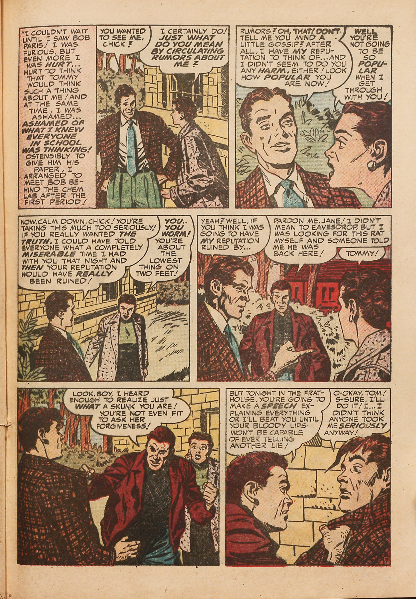 Read online Young Love (1949) comic -  Issue #24 - 35