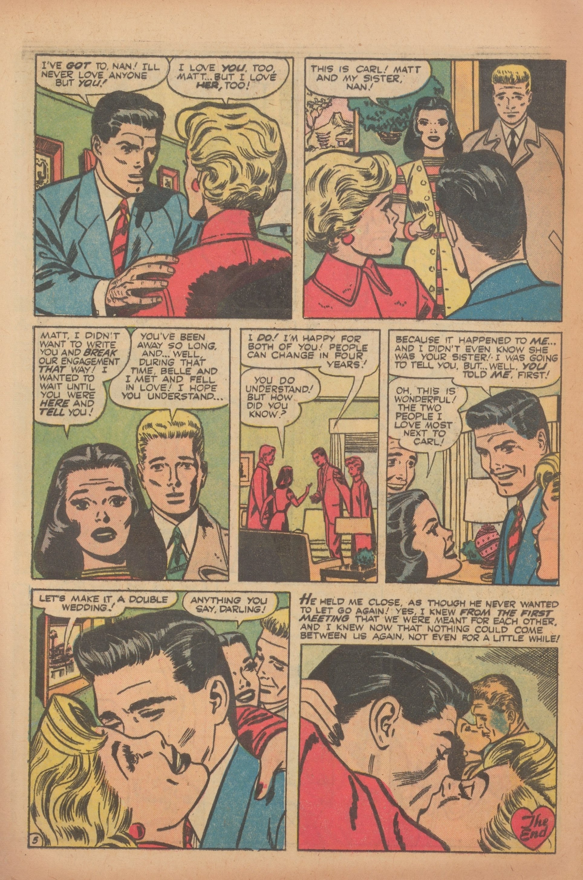 Read online Love Romances comic -  Issue #59 - 32