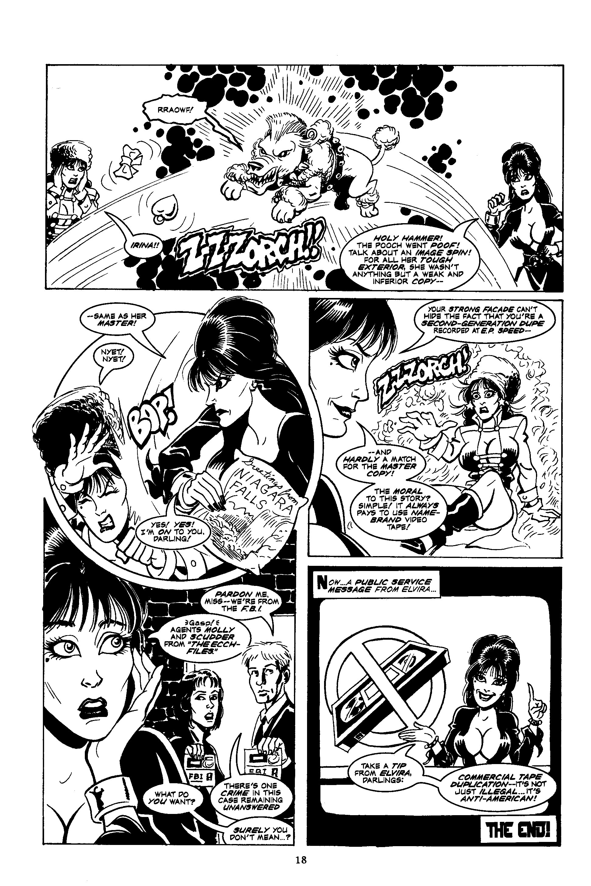 Read online Elvira, Mistress of the Dark comic -  Issue #111 - 20