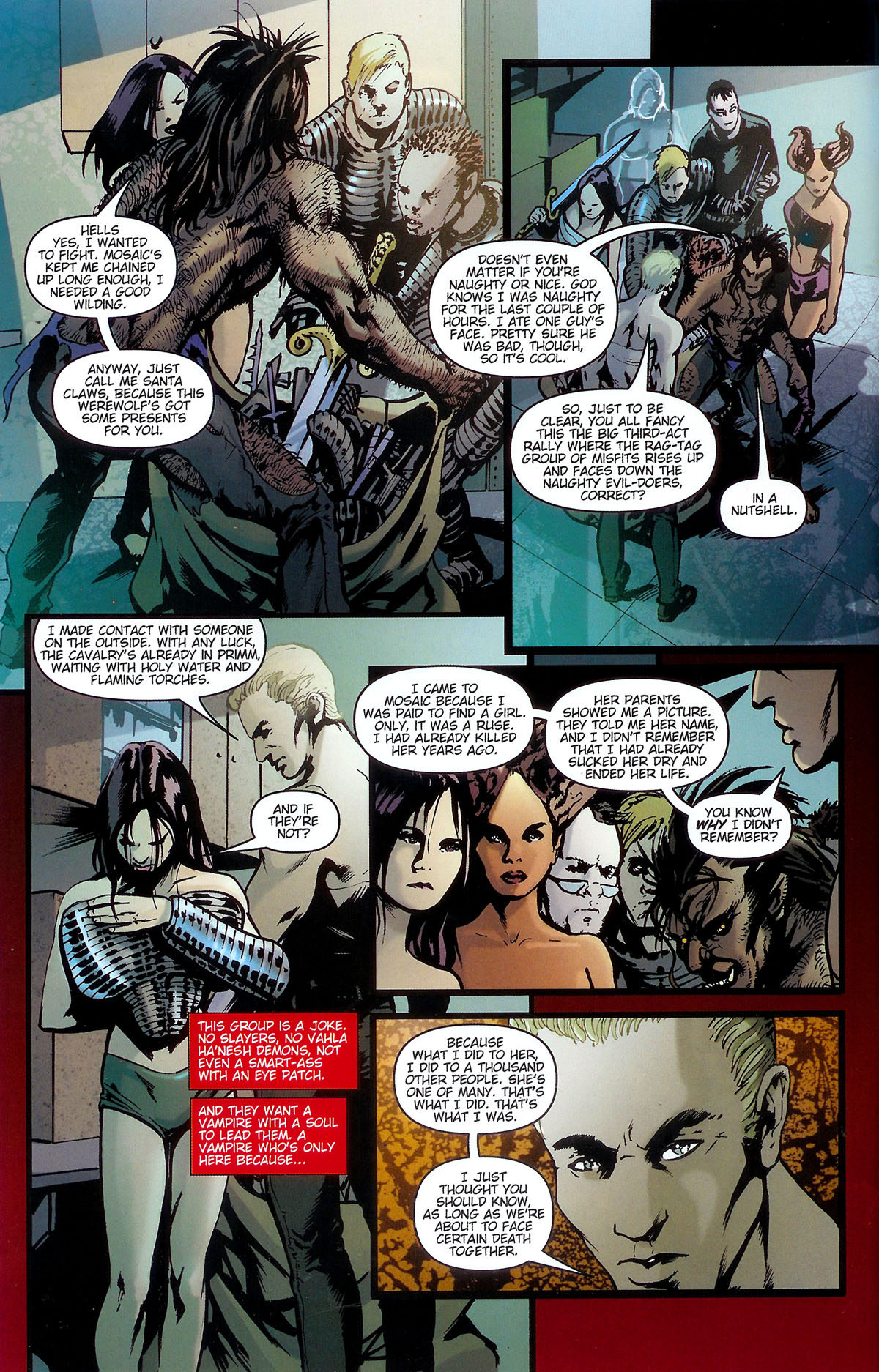 Read online Spike: Asylum comic -  Issue #5 - 8