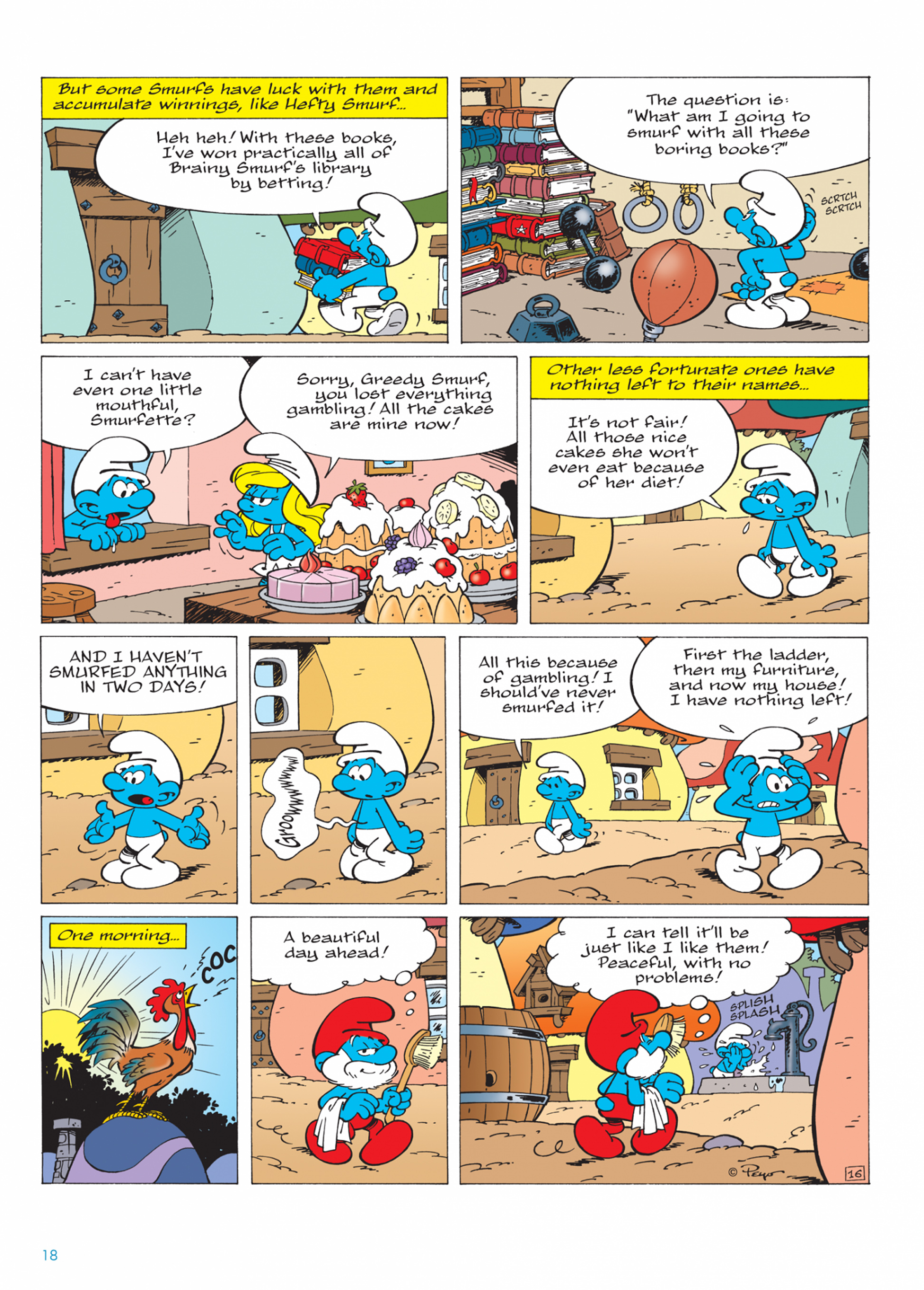 Read online The Smurfs comic -  Issue #25 - 19