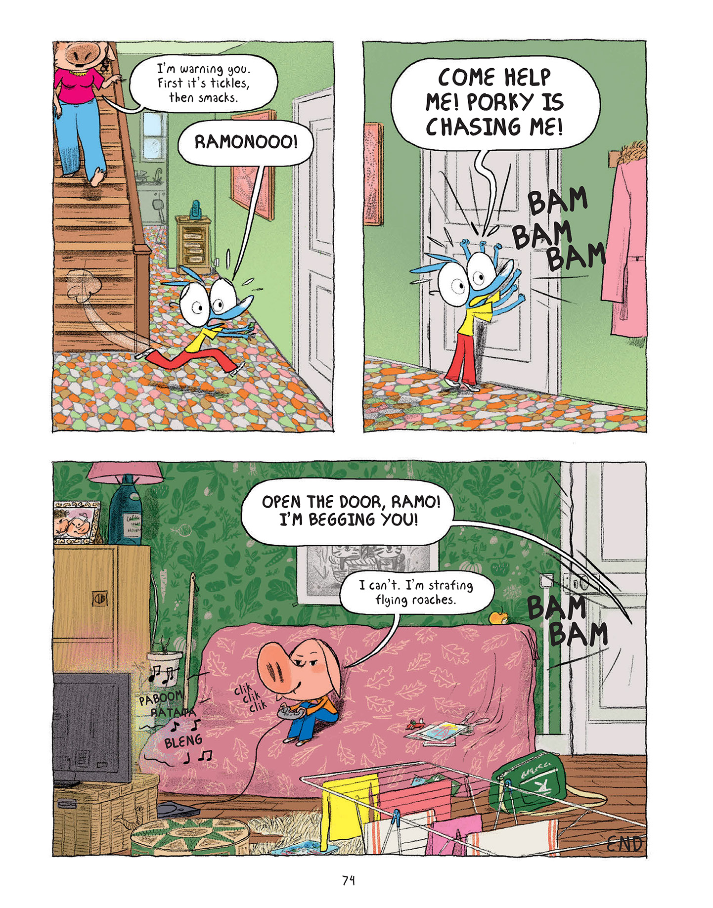Read online Ariol comic -  Issue # TPB 8 - 76