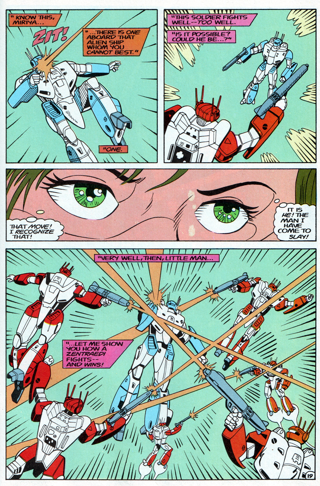 Read online Robotech The Macross Saga comic -  Issue #24 - 21