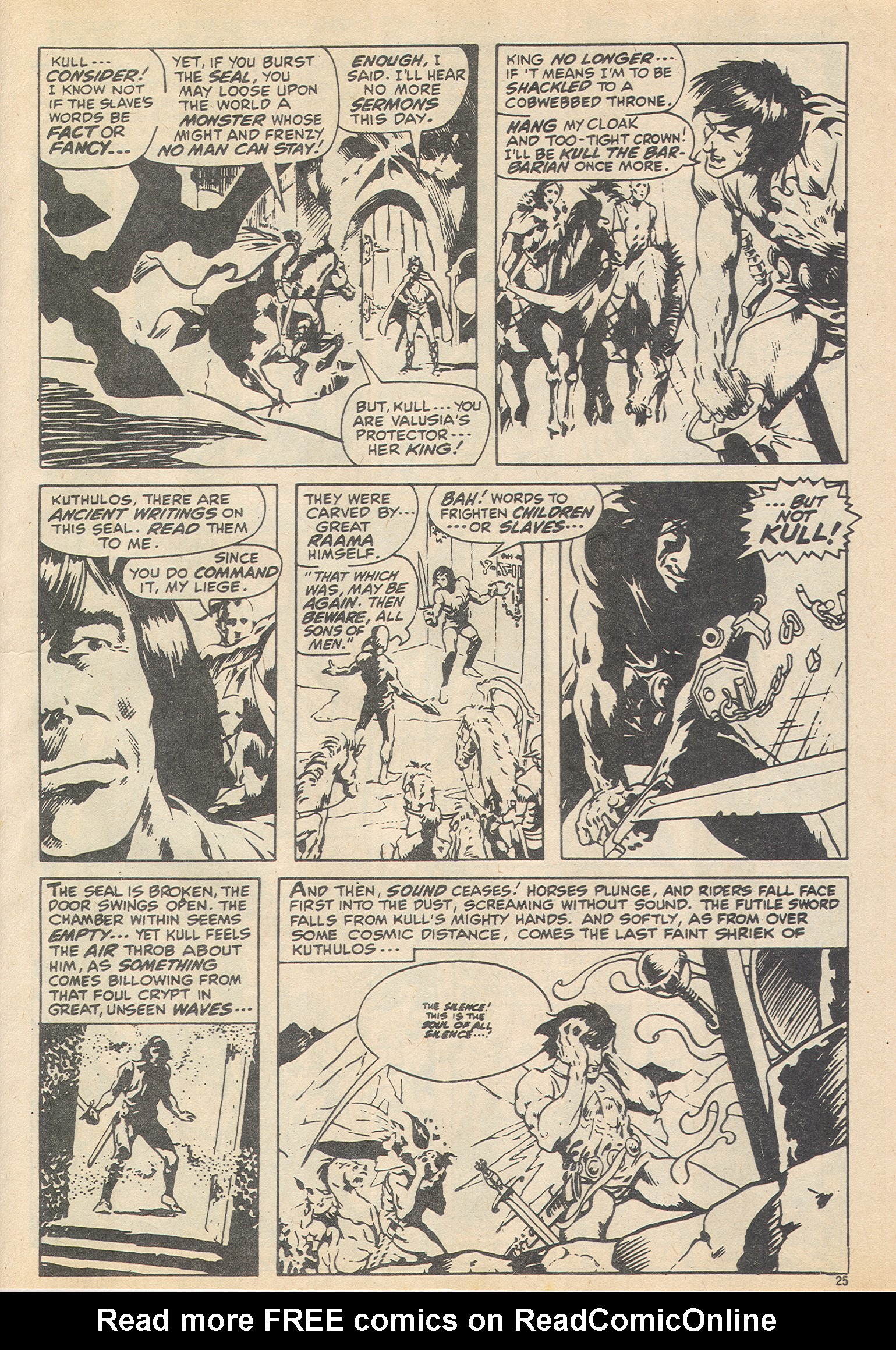 Read online The Savage Sword of Conan (1975) comic -  Issue #5 - 25