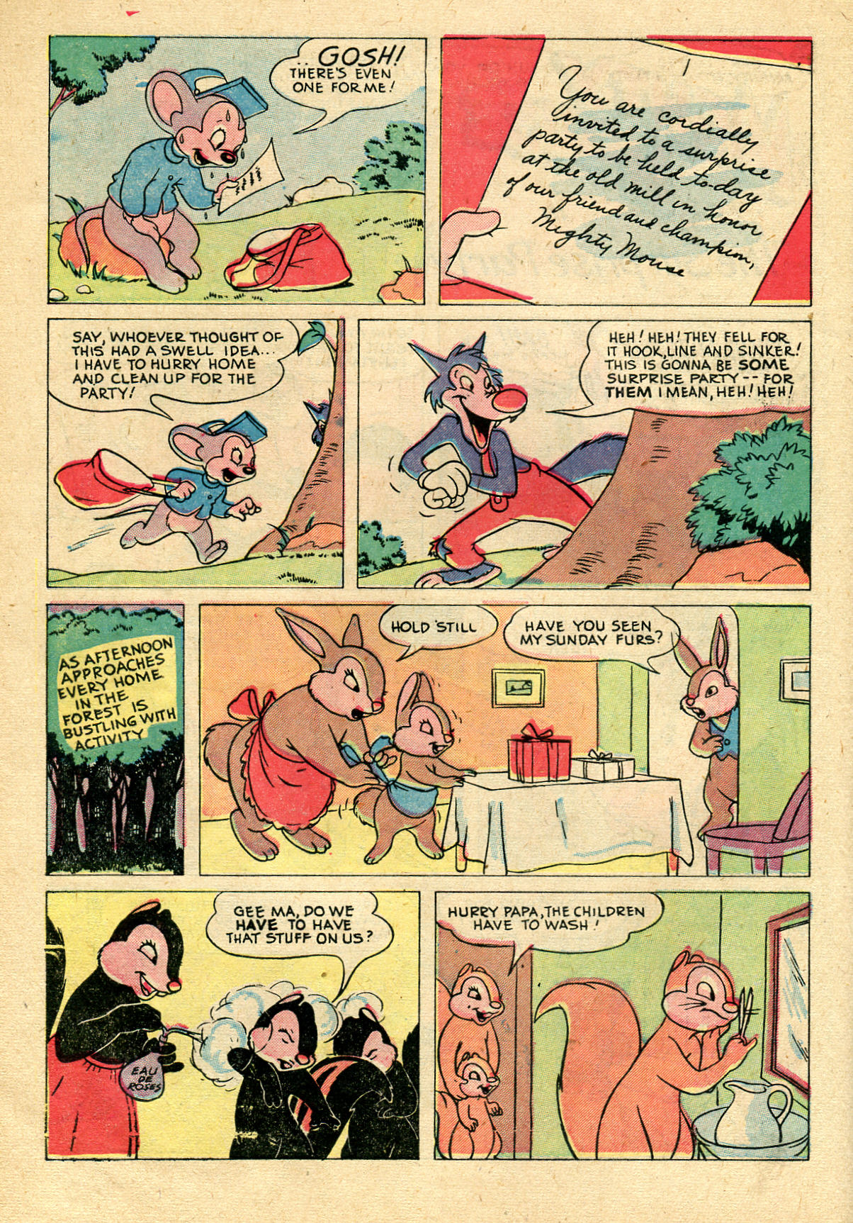Read online Paul Terry's Mighty Mouse Comics comic -  Issue #21 - 20