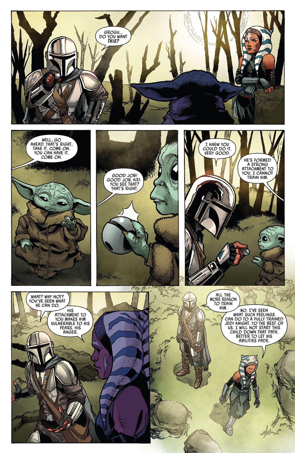 Read online Star Wars: The Mandalorian Season 2 comic -  Issue #5 - 22