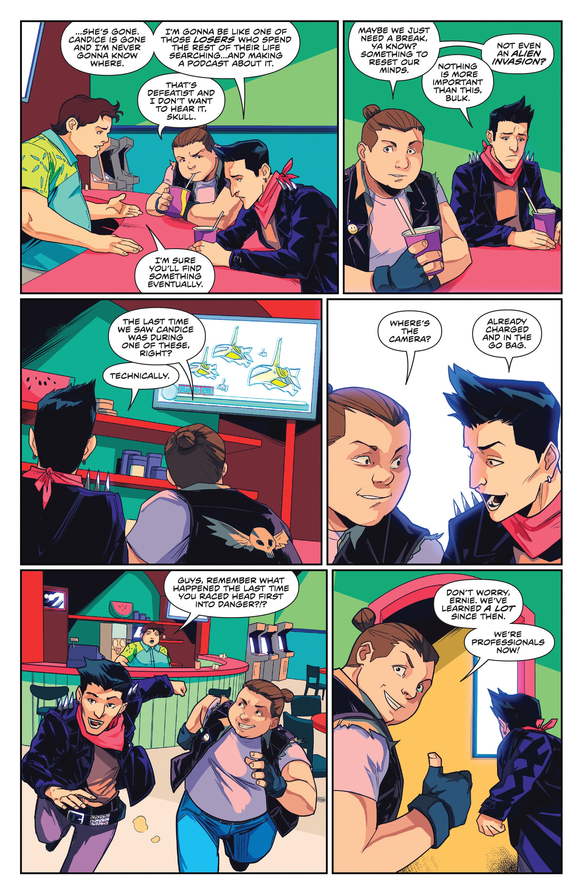 Read online Mighty Morphin comic -  Issue #13 - 21