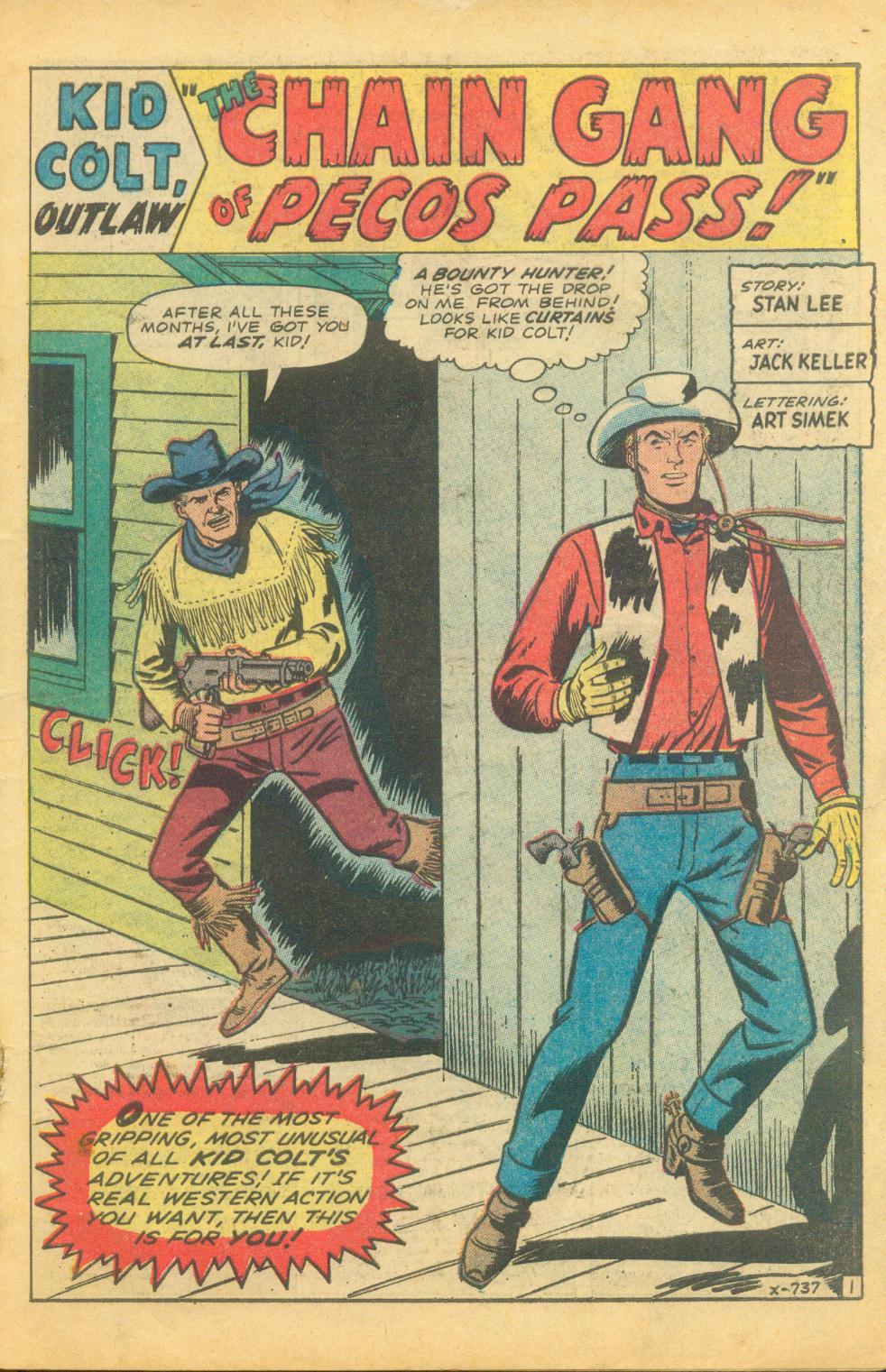 Read online Kid Colt Outlaw comic -  Issue #118 - 3
