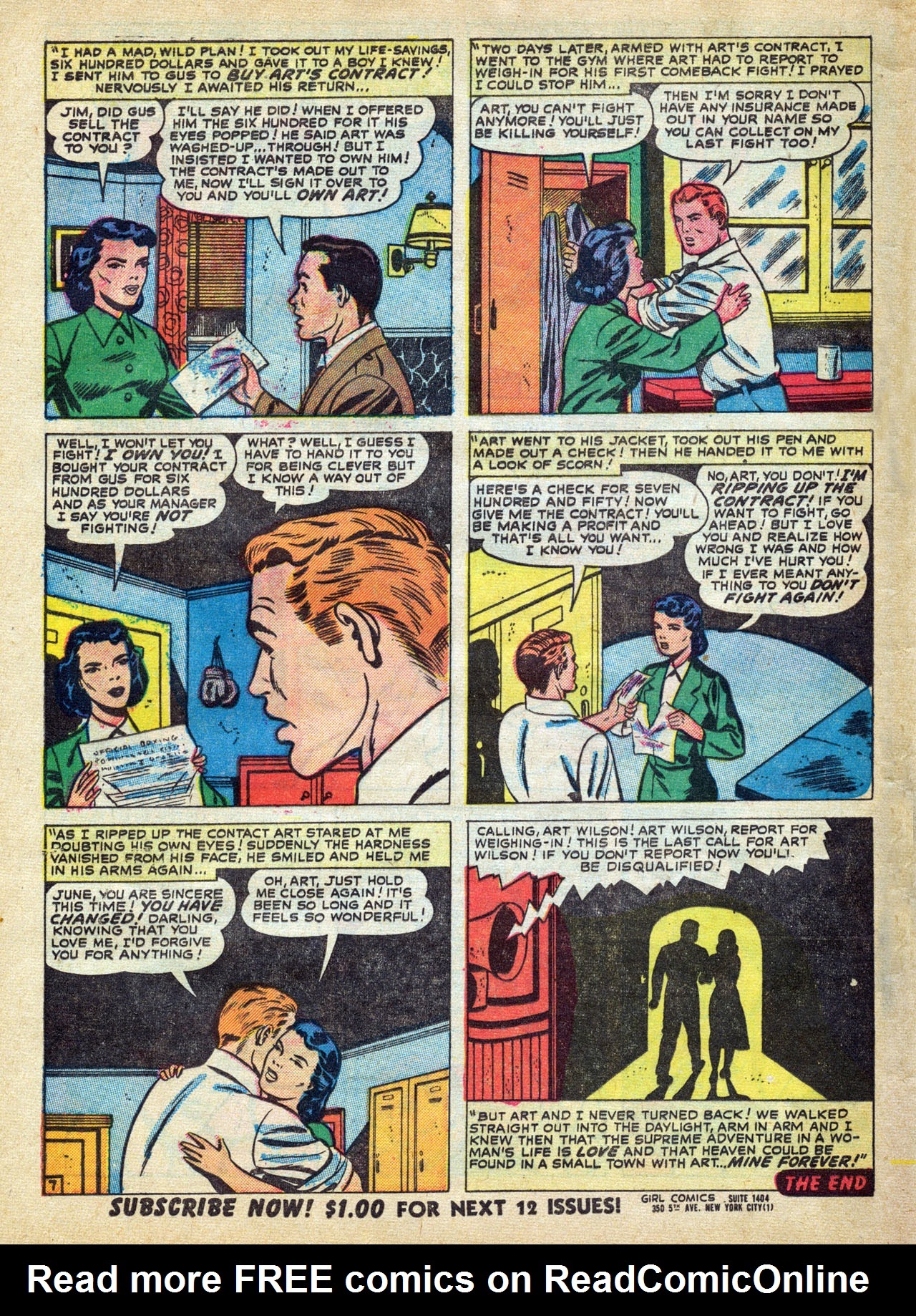 Read online Girl Comics (1949) comic -  Issue #9 - 32