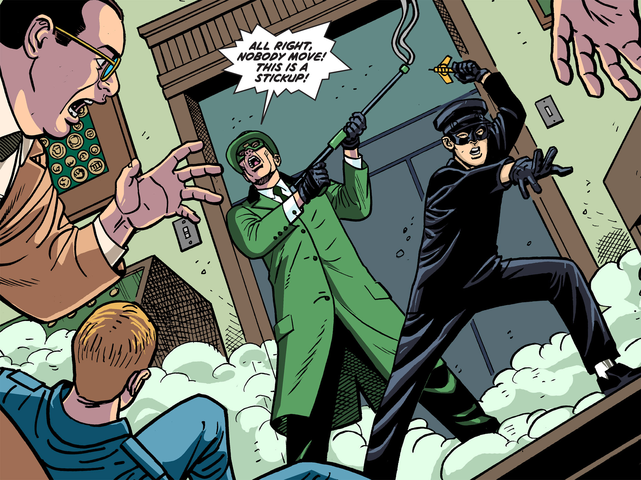 Read online Batman '66 Meets the Green Hornet [II] comic -  Issue #6 - 107