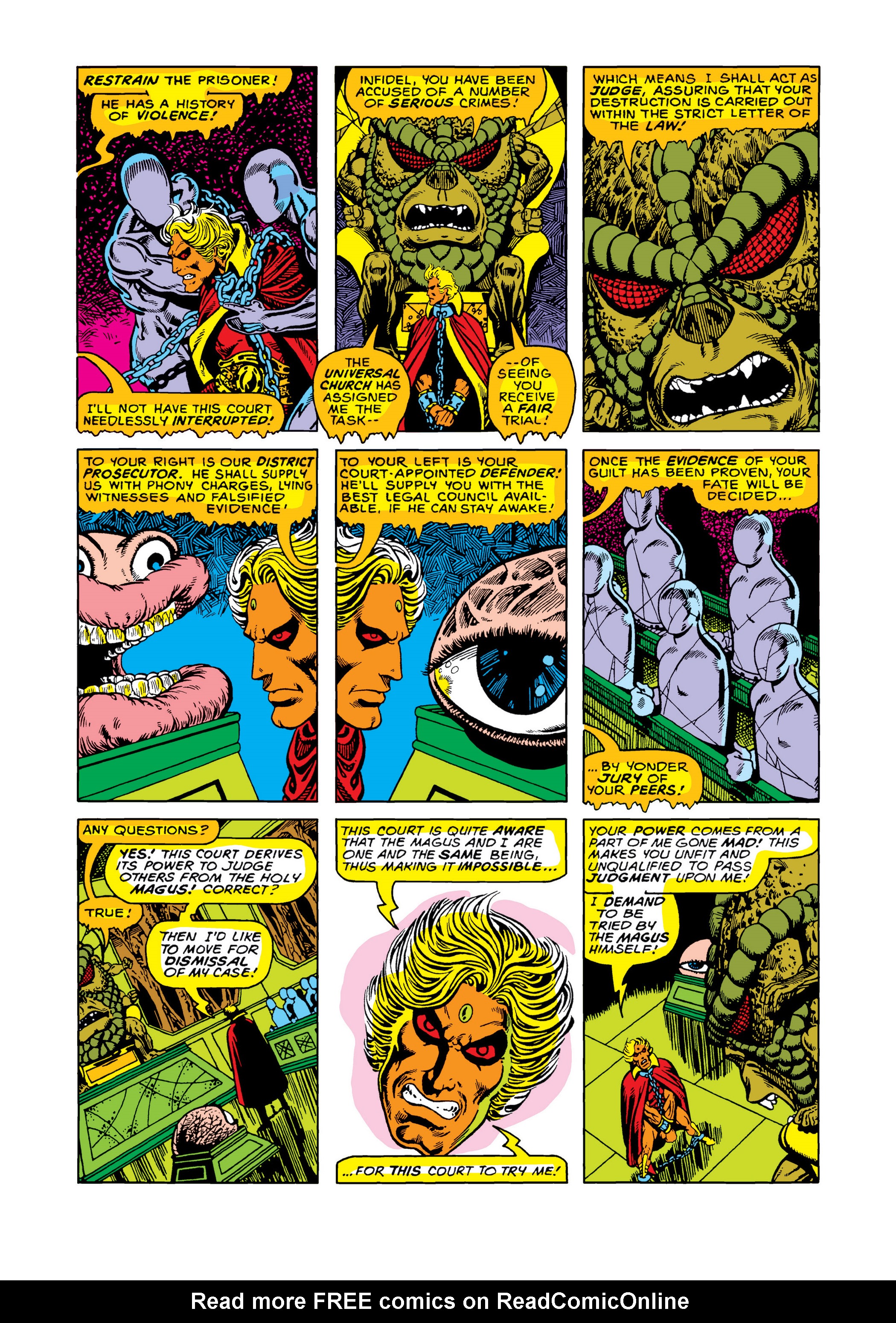 Read online Marvel Masterworks: Warlock comic -  Issue # TPB 2 (Part 1) - 59
